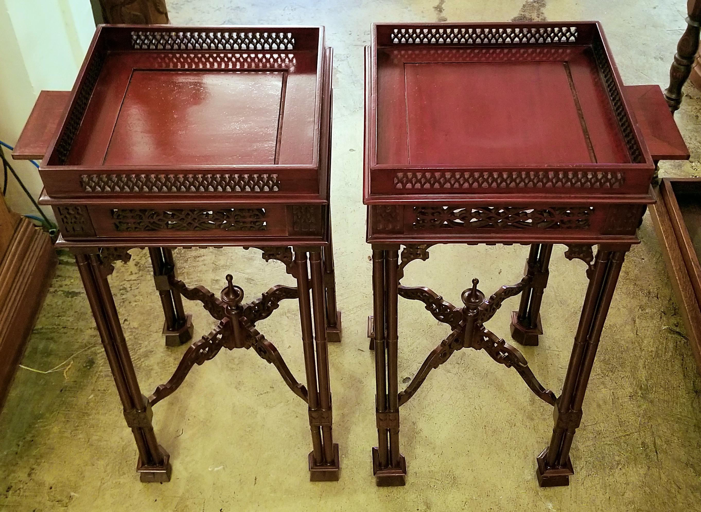 chinese chippendale side table