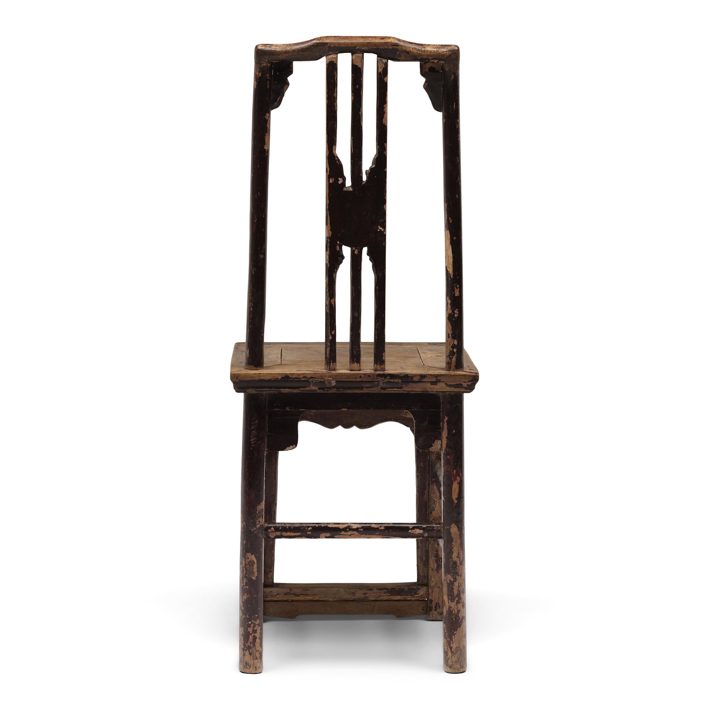 Paire de chaises de dame chinoises en chrysanthème, vers 1800 en vente 2