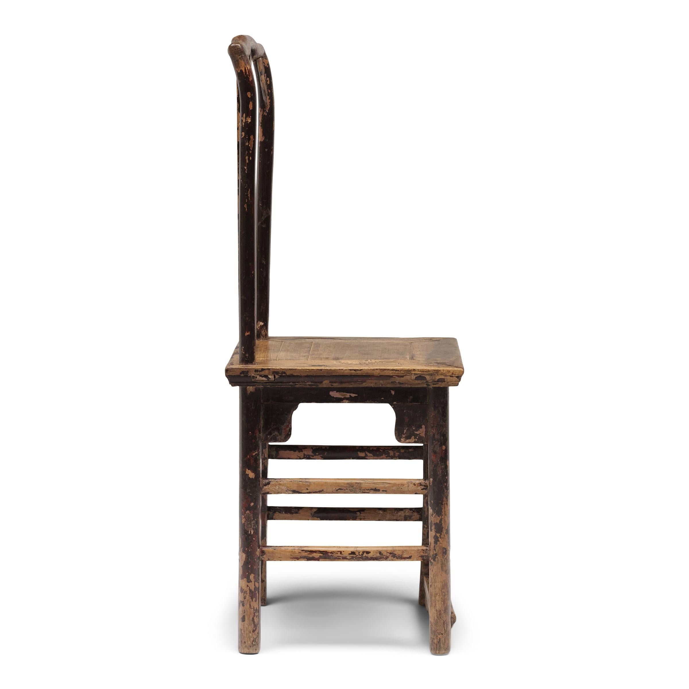 Paire de chaises de dame chinoises en chrysanthème, vers 1800 en vente 1