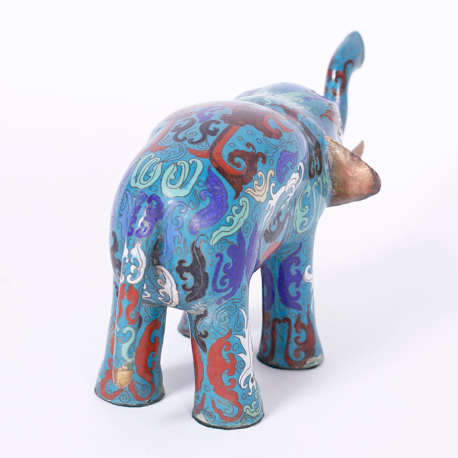 cloisonne elephant