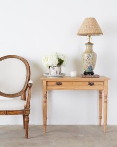 Pair of Chinese Cloisonne Floral Vases Mounted as Lamps