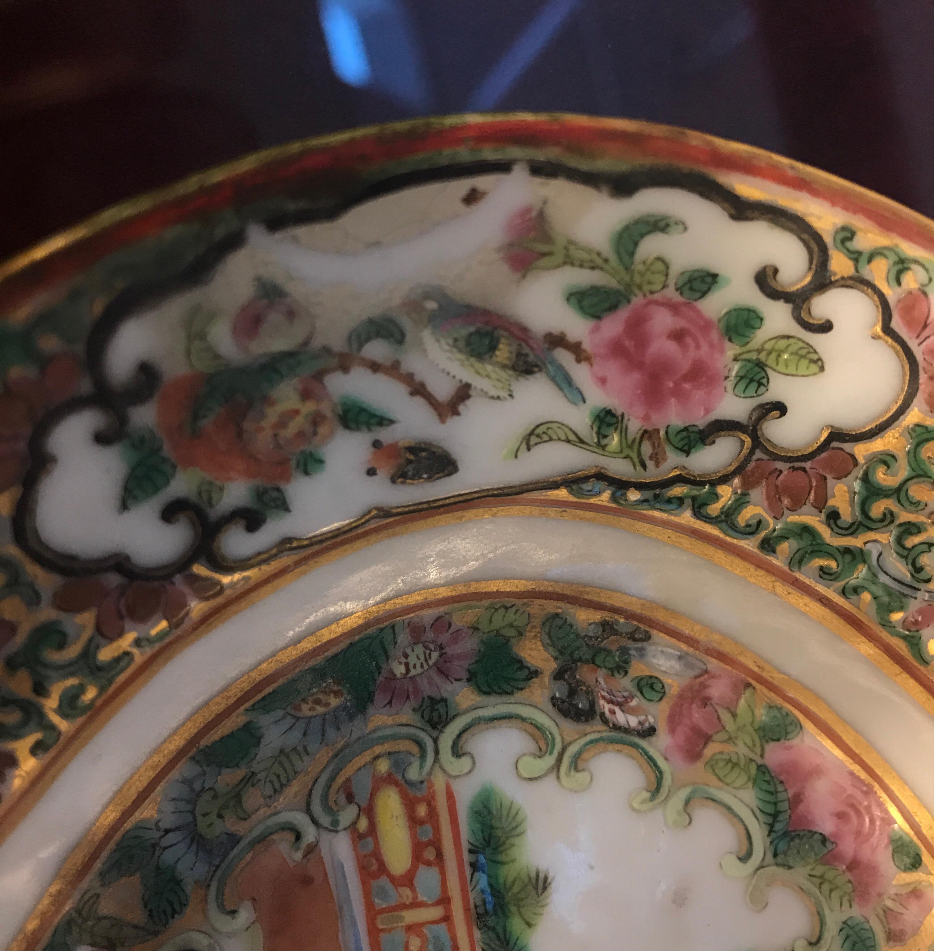 Pair of Chinese Export Covered Sauce Tureen with Underplates 6