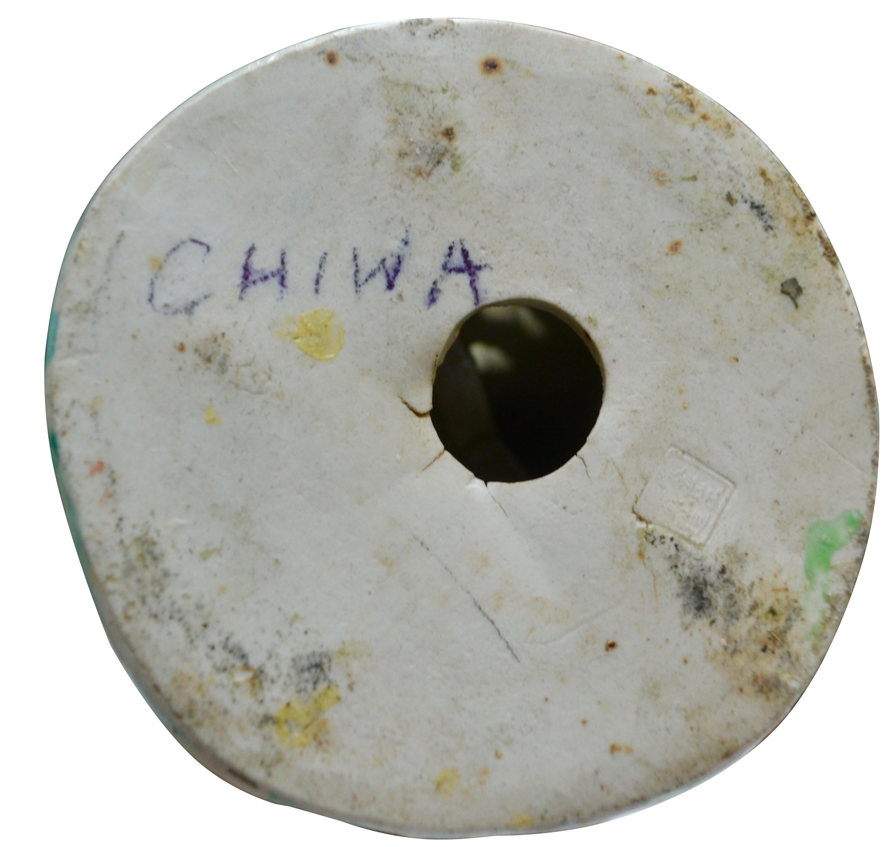 Pair of Chinese Export Famile Verte Phoenix Porcelain Lamps 7