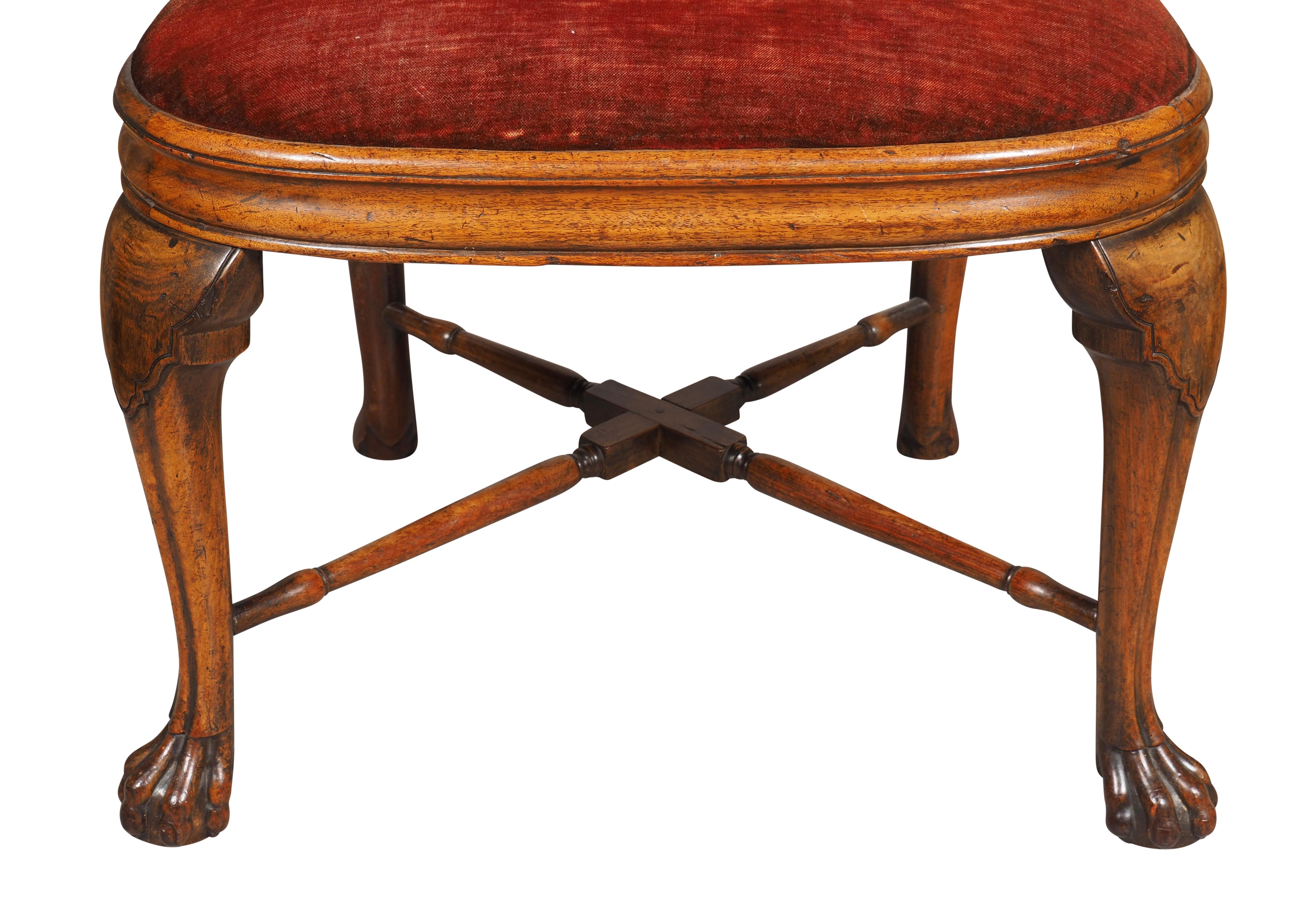Paire de chaises d'appoint padouk d'exportation chinoise en vente 3