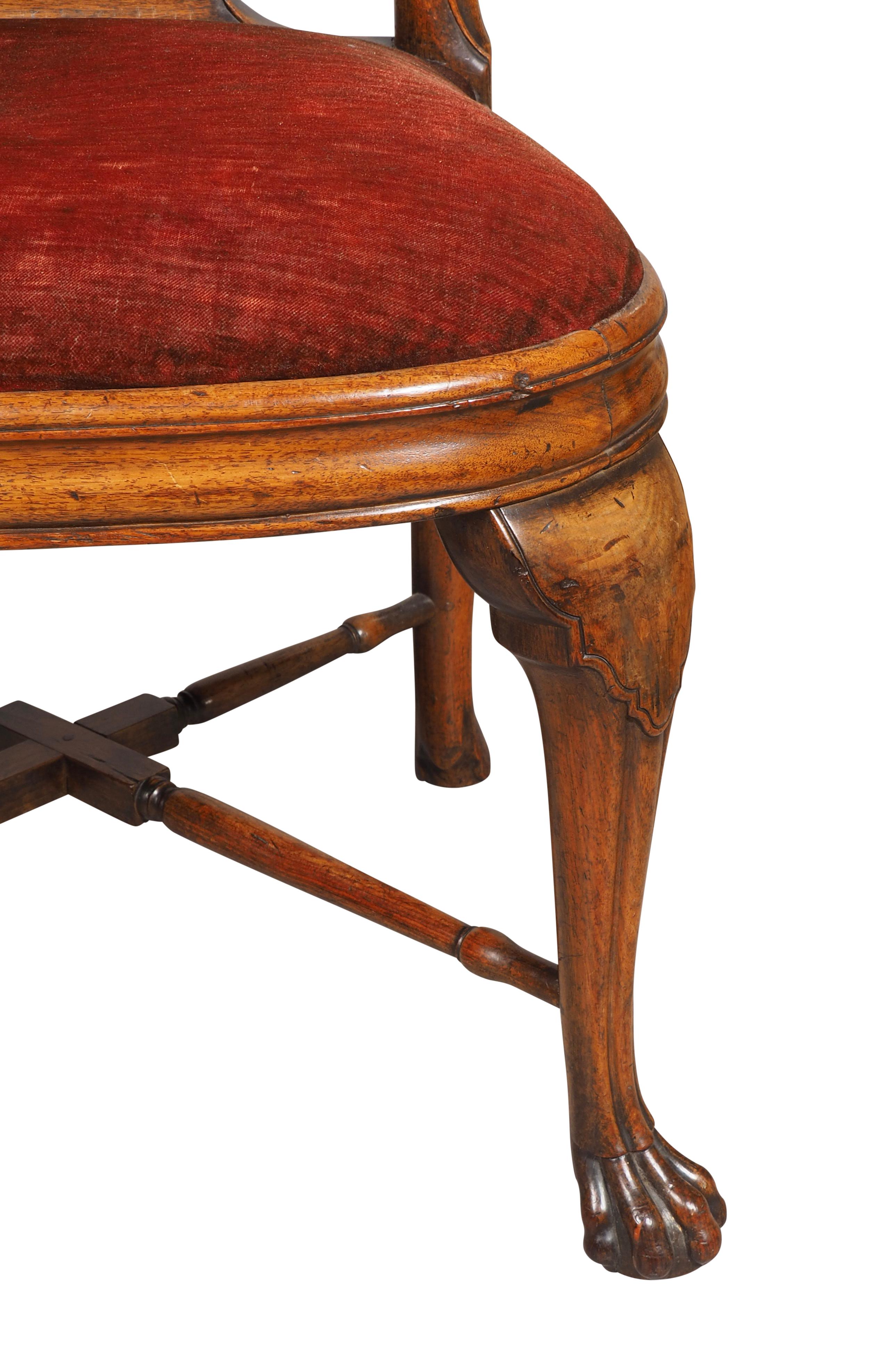 Paire de chaises d'appoint padouk d'exportation chinoise en vente 4