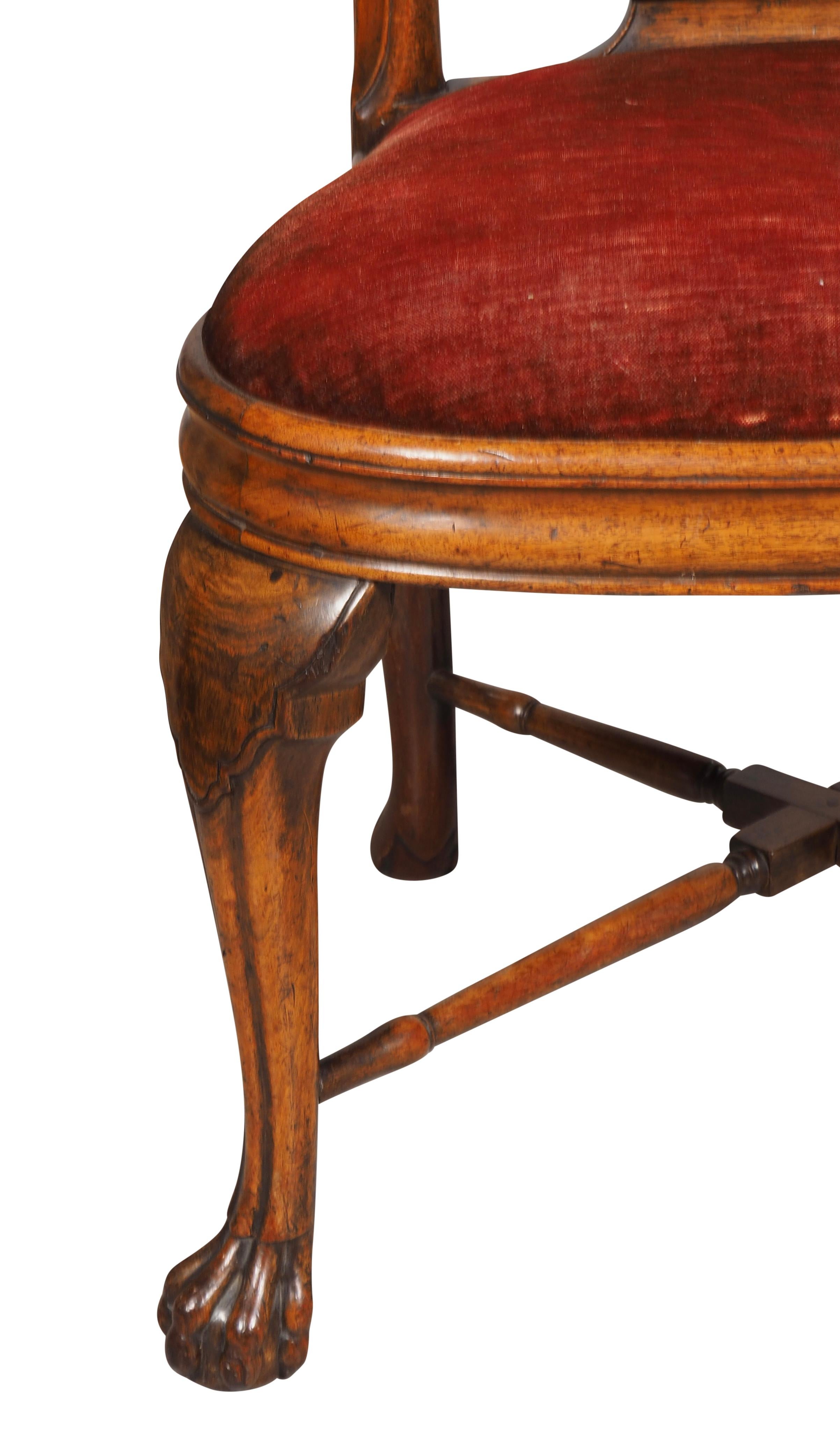 Paire de chaises d'appoint padouk d'exportation chinoise en vente 5