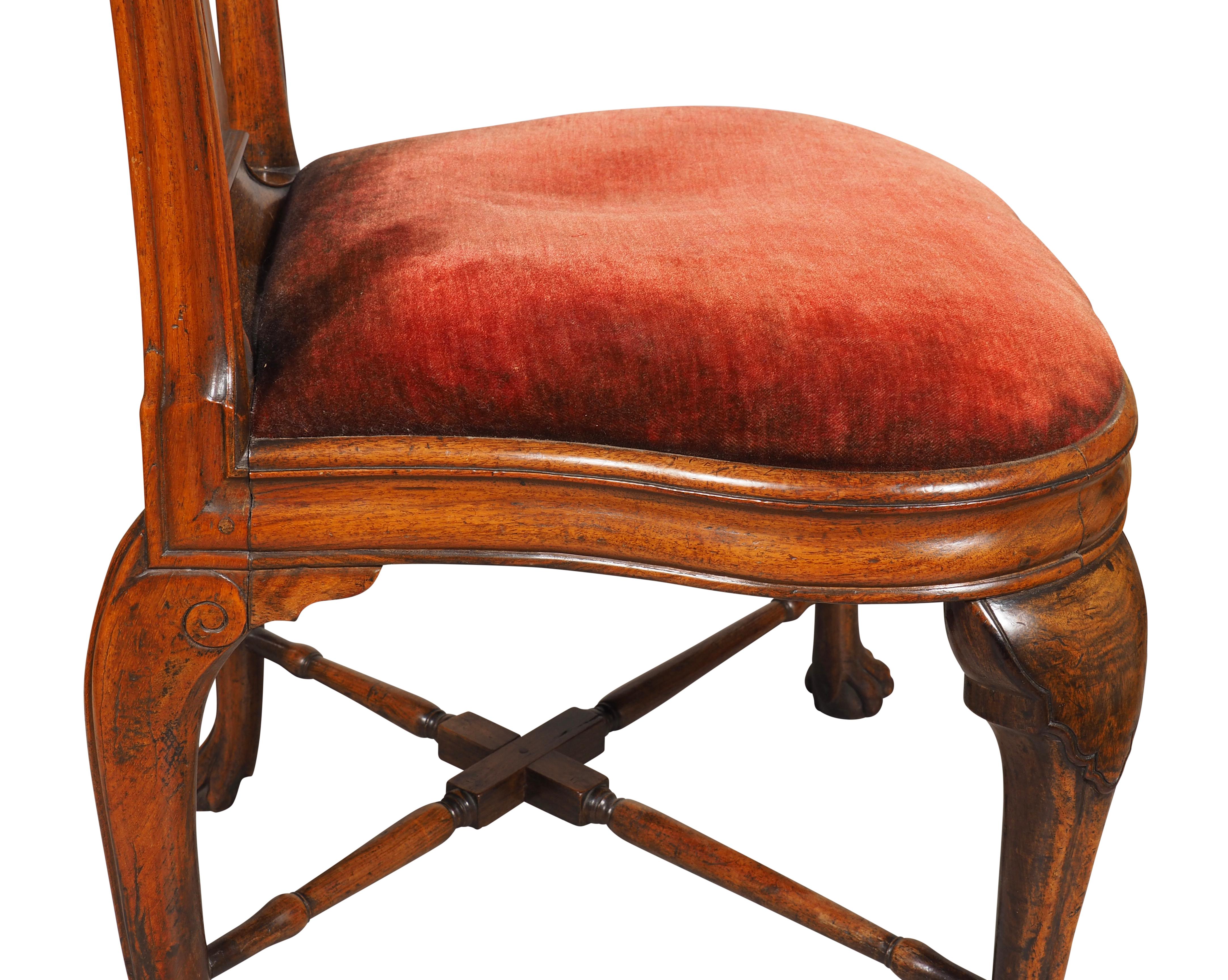 Paire de chaises d'appoint padouk d'exportation chinoise en vente 8