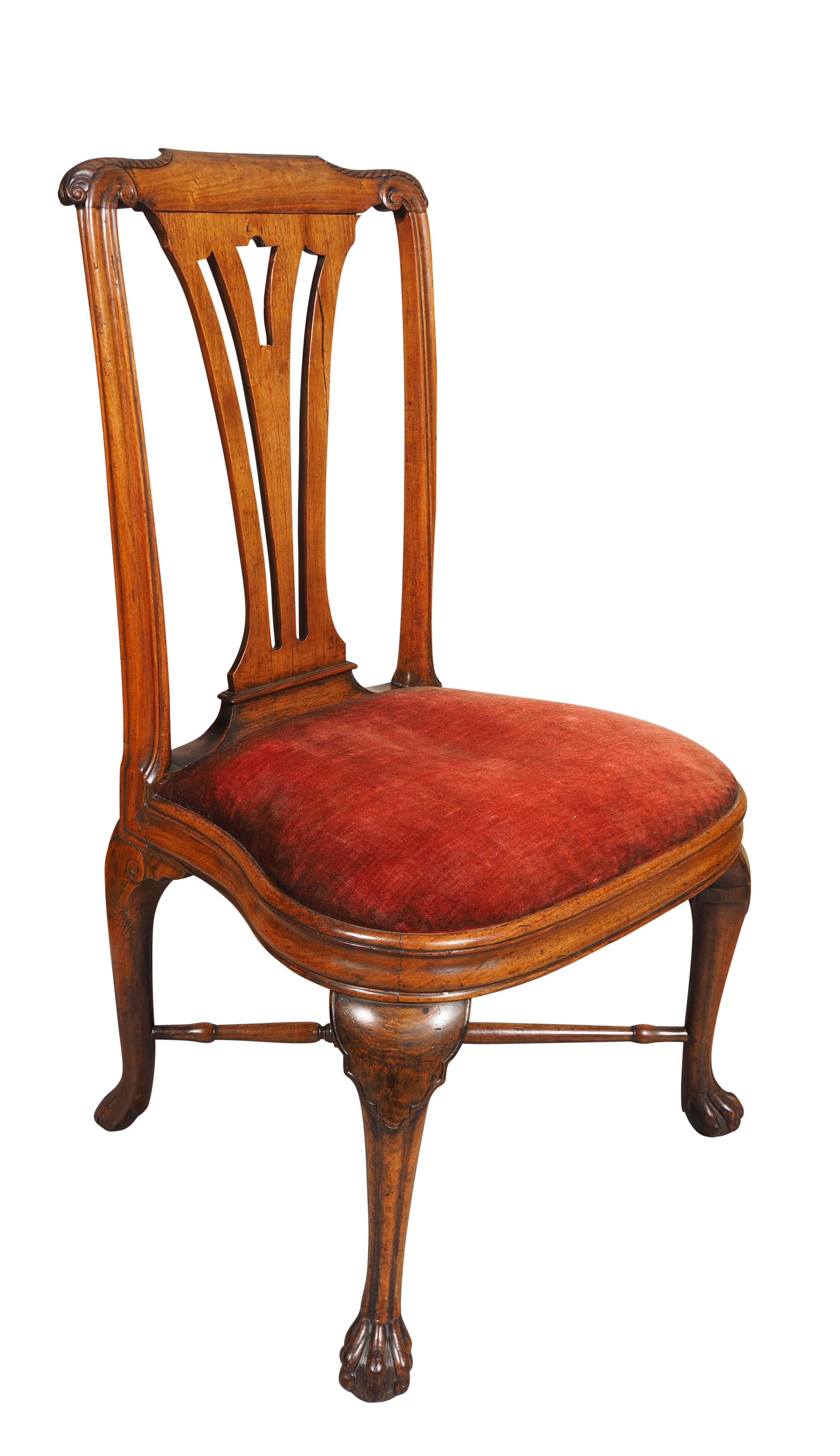 Exportation chinoise Paire de chaises d'appoint padouk d'exportation chinoise en vente
