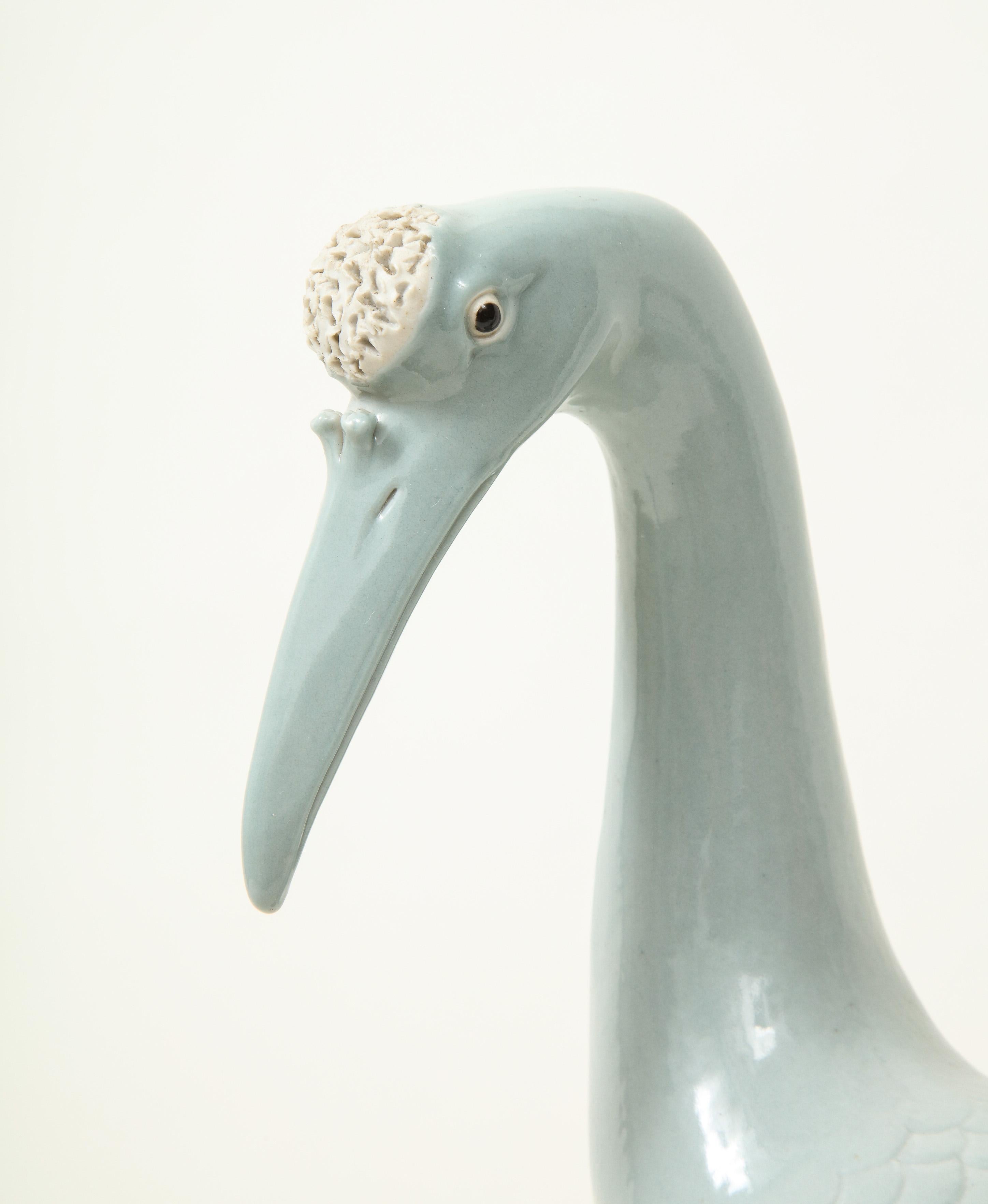 porcelain crane