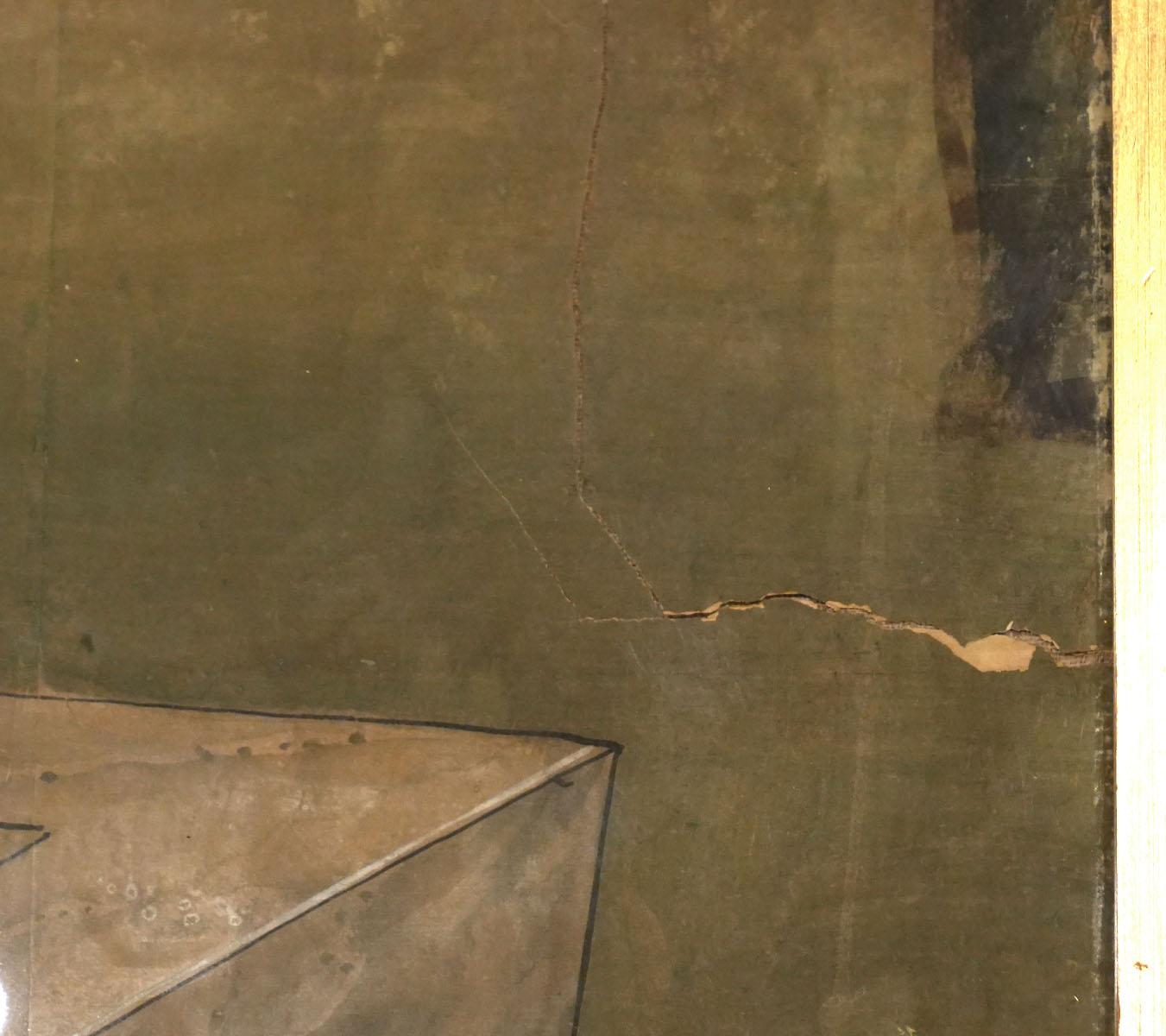 Par De Paneles De Papel Pintado Chino De Exportación en venta 5