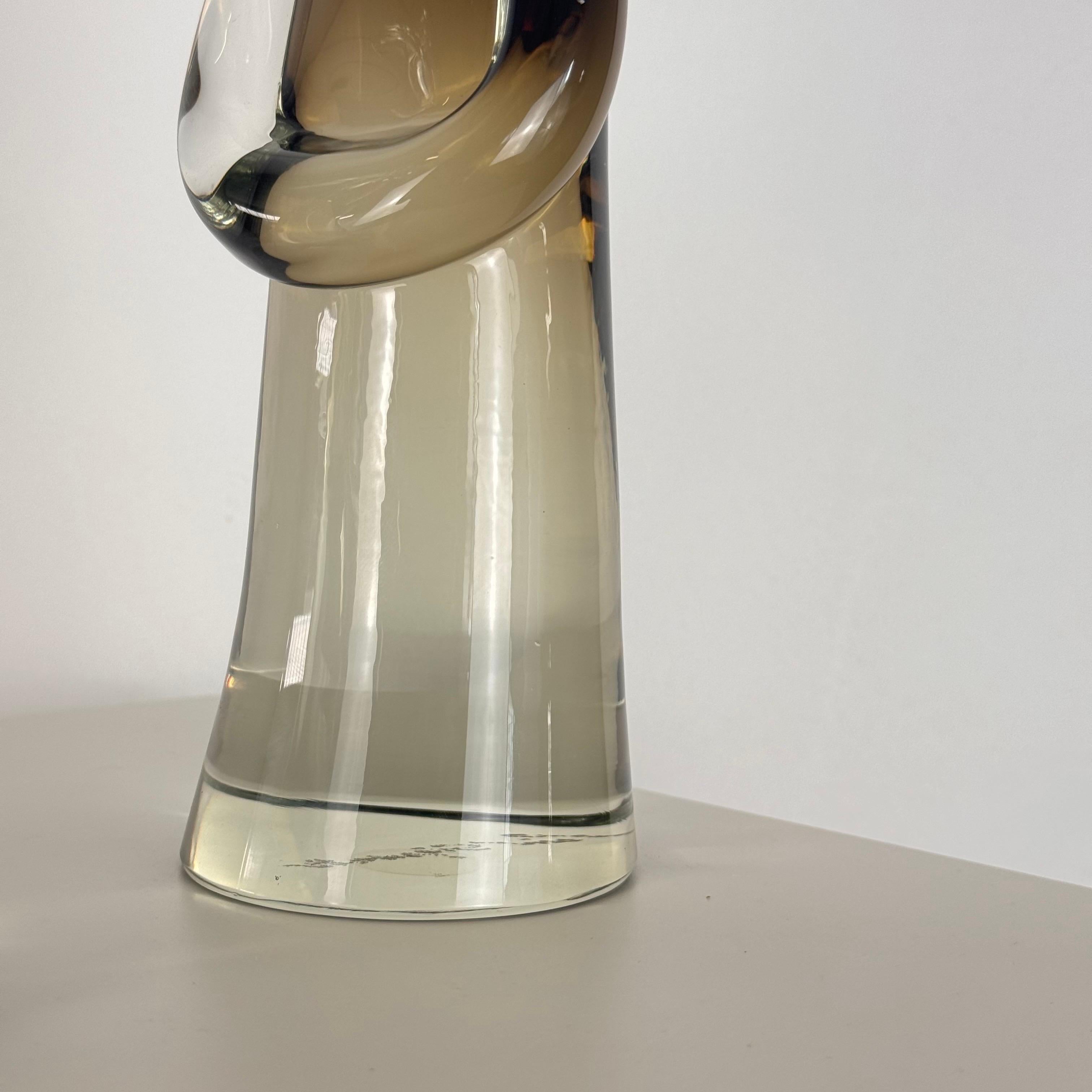 Paar chinesische Figurenstatuen aus Murano-Glas von Pino Signoretto, Italien, 1970er Jahre (Handgefertigt) im Angebot