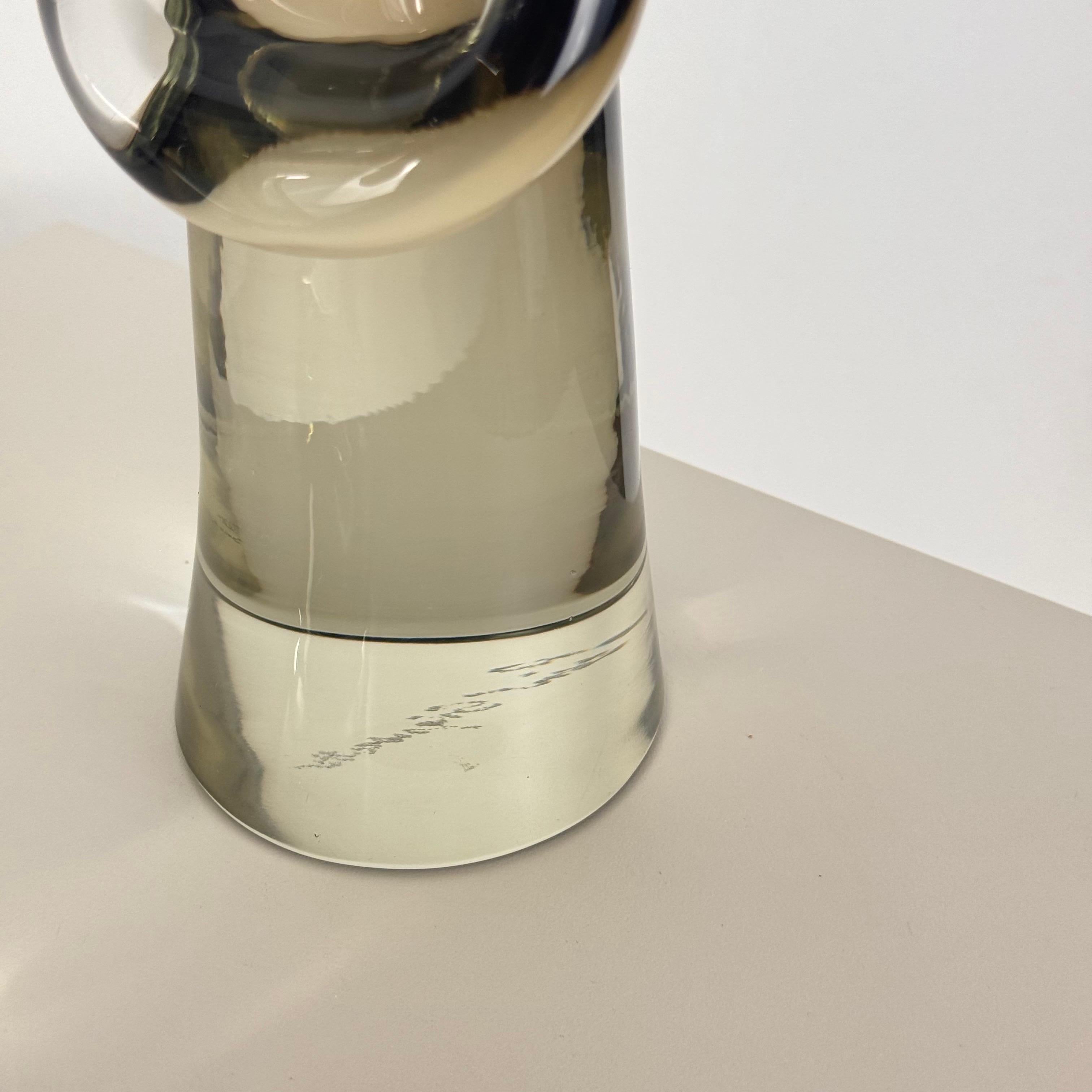 Paar chinesische Figurenstatuen aus Murano-Glas von Pino Signoretto, Italien, 1970er Jahre im Zustand „Hervorragend“ im Angebot in Bagnolo Mella, Brescia