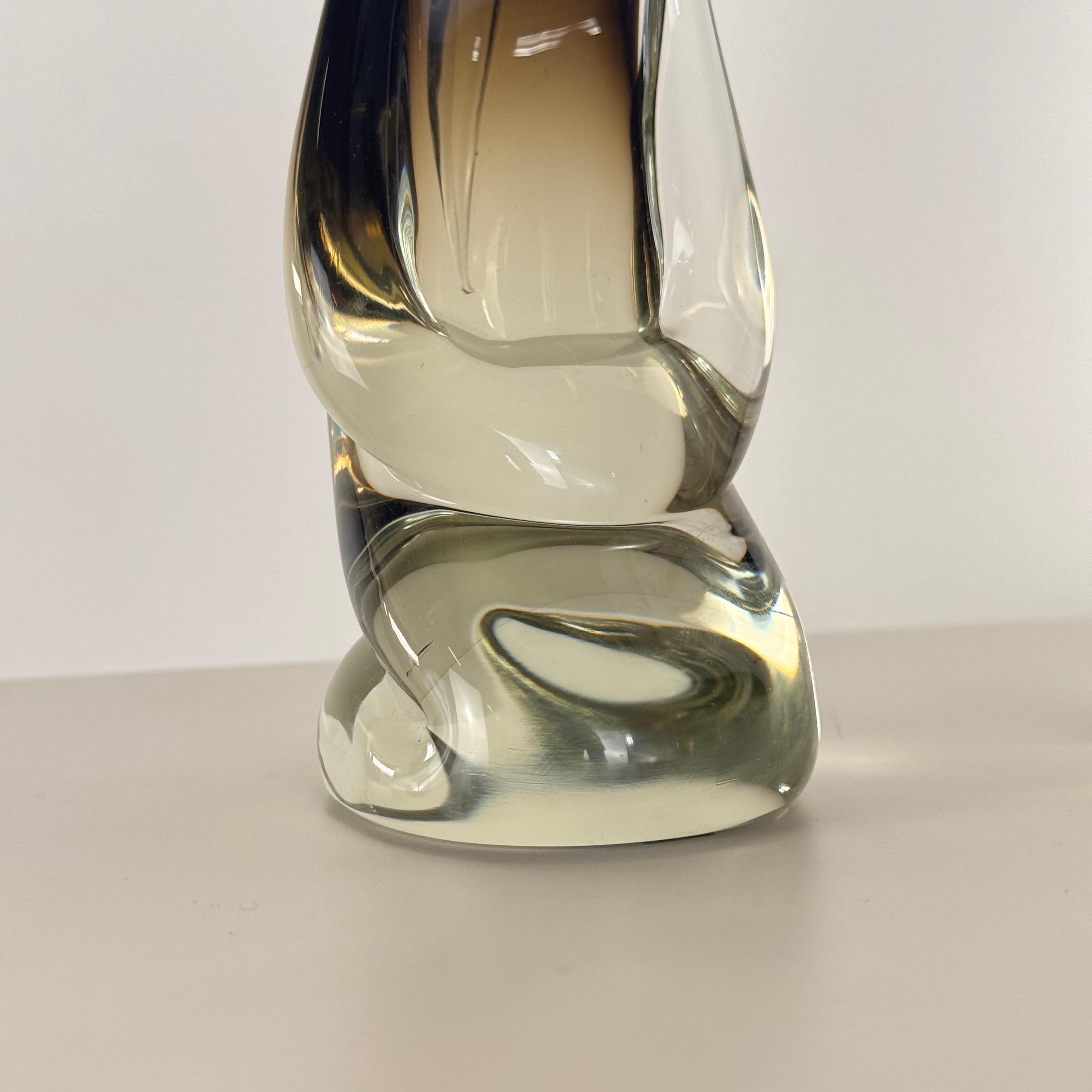 Paar chinesische Figurenstatuen aus Murano-Glas von Pino Signoretto, Italien, 1970er Jahre (Muranoglas) im Angebot