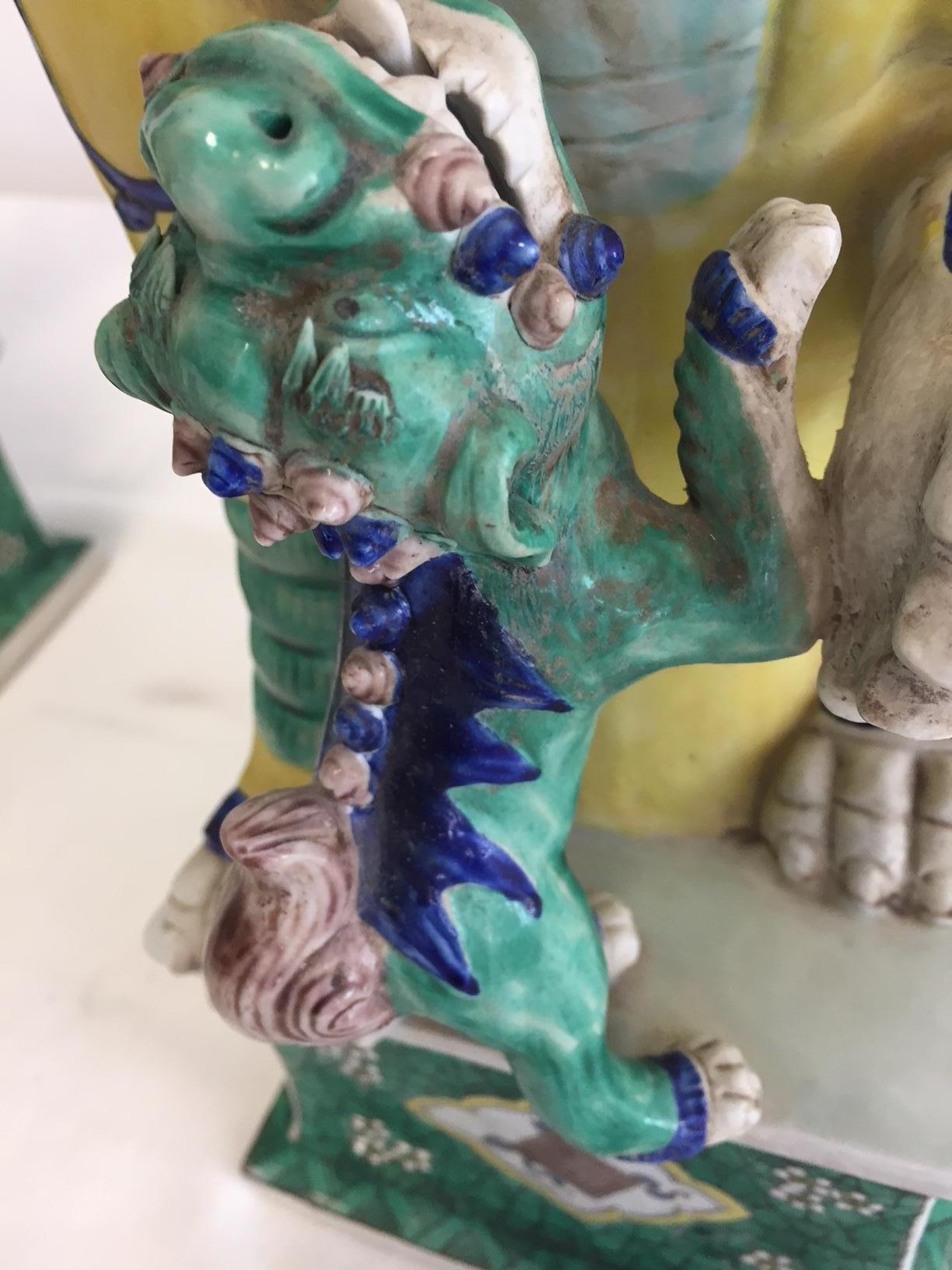 Pair of Chinese Foo Dogs In Good Condition In Hamburg, DE
