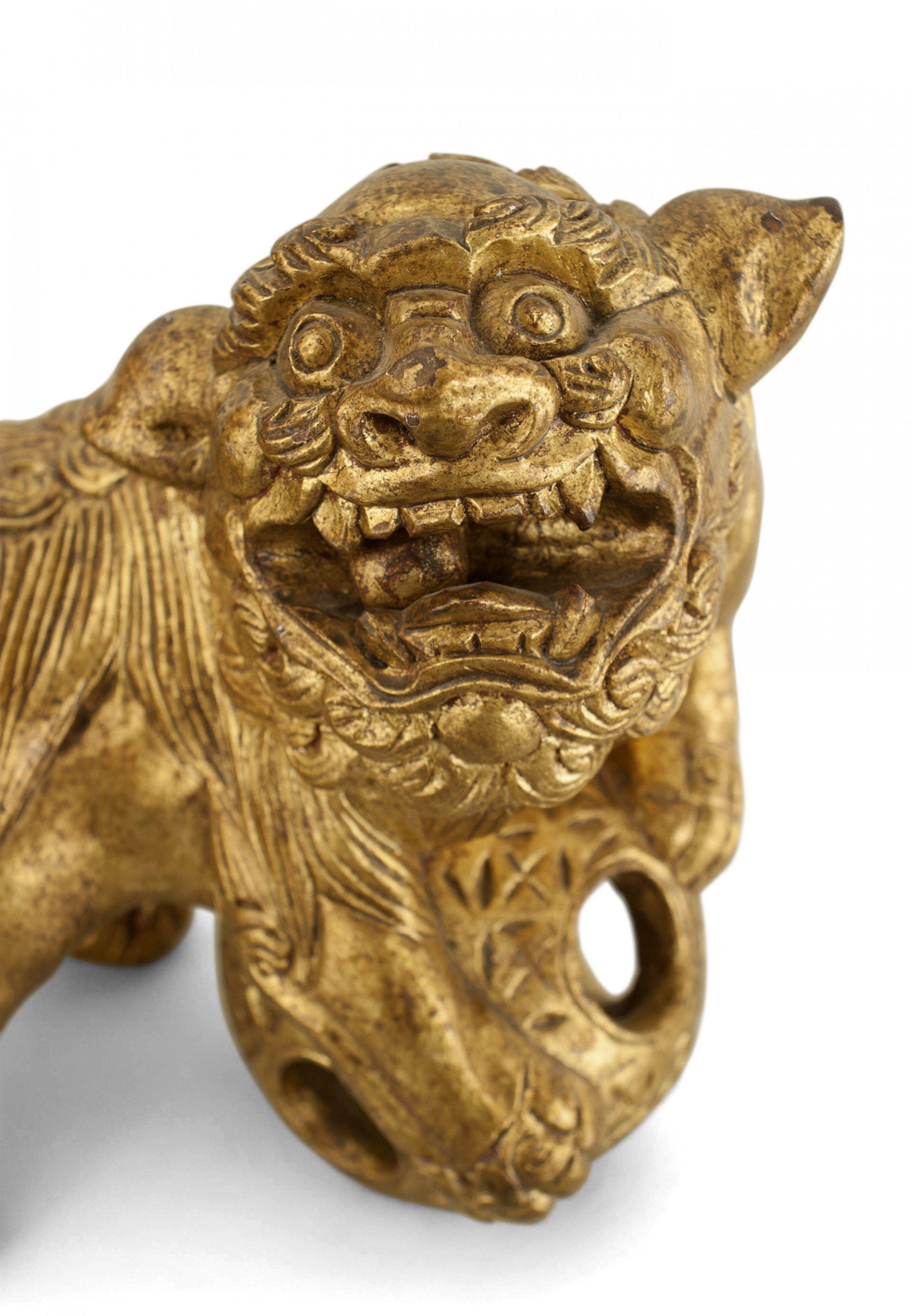 Pareja de Perros Foo chinos dorados Chino en venta