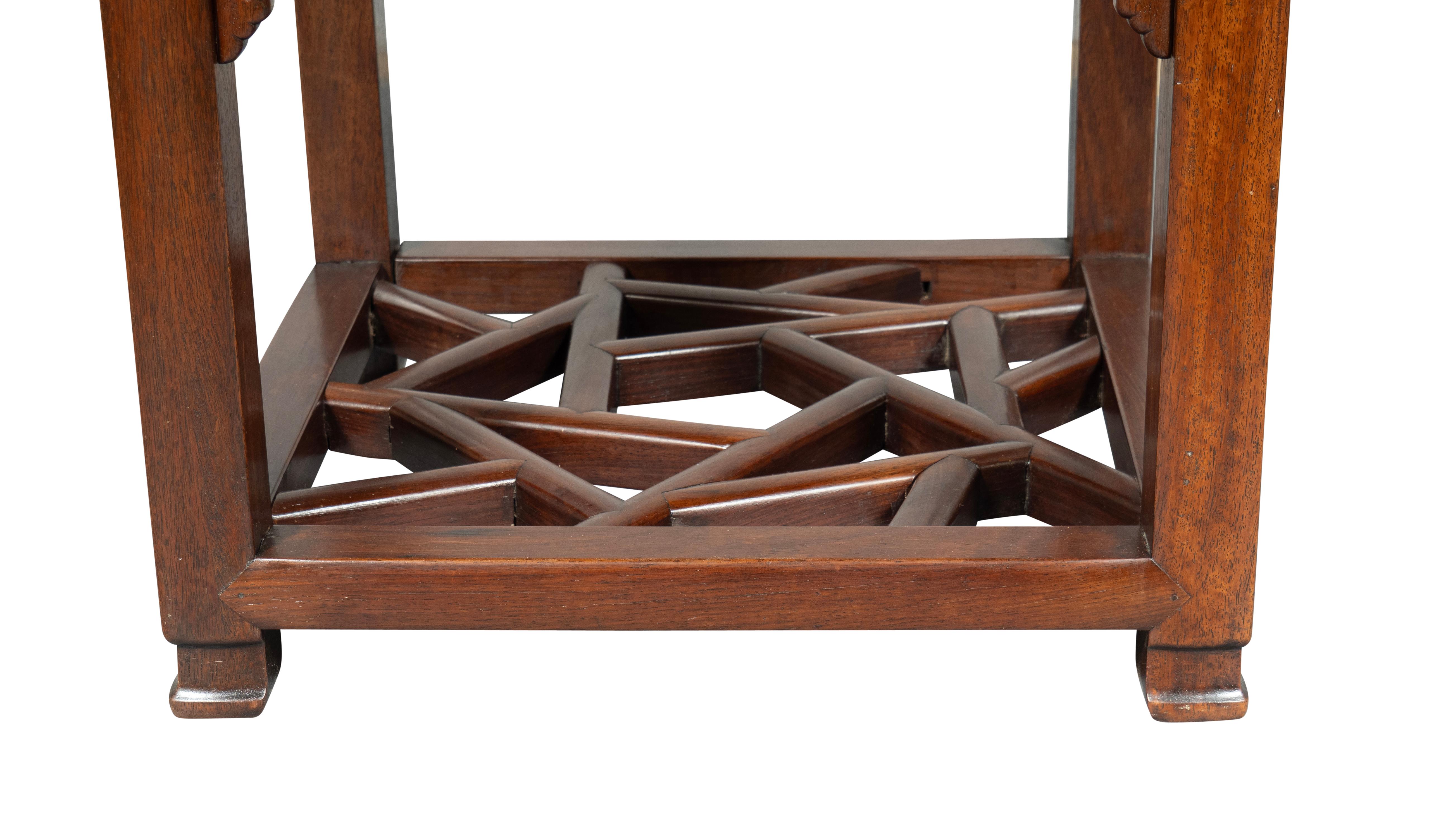 Paire de tables d'appoint chinoises en bois de Hungmu en vente 6