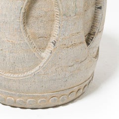 Pair of Chinese Interlocking Stone Drums