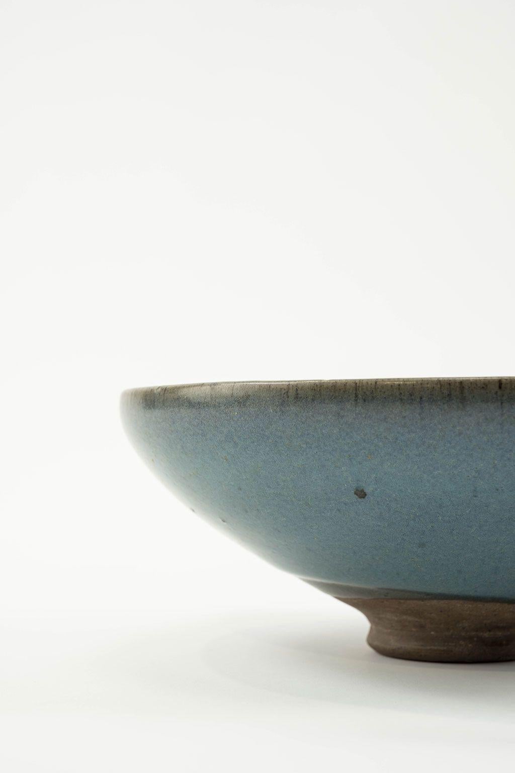 Porcellana Coppia di ciotole cinesi in ceramica Jun, dinastia Yuan in vendita