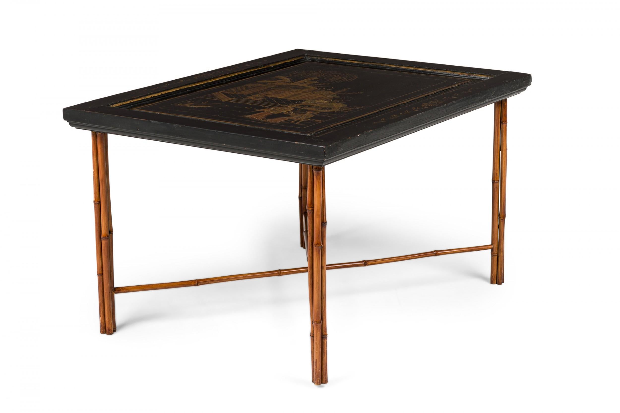chinese lacquered coffee table