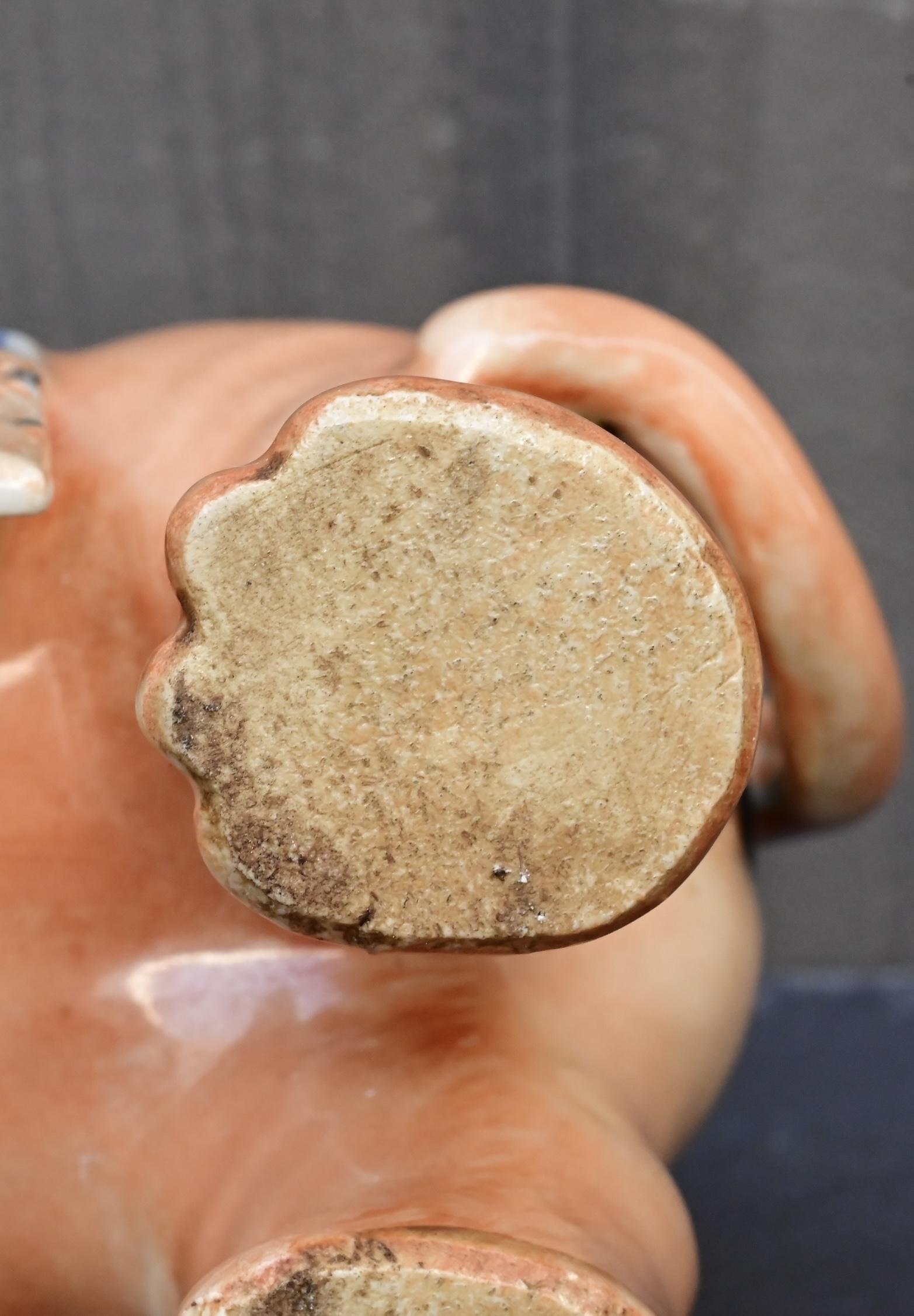 Paire d'éléphants en porcelaine de Chine de la fin de la période Qing / République en vente 8