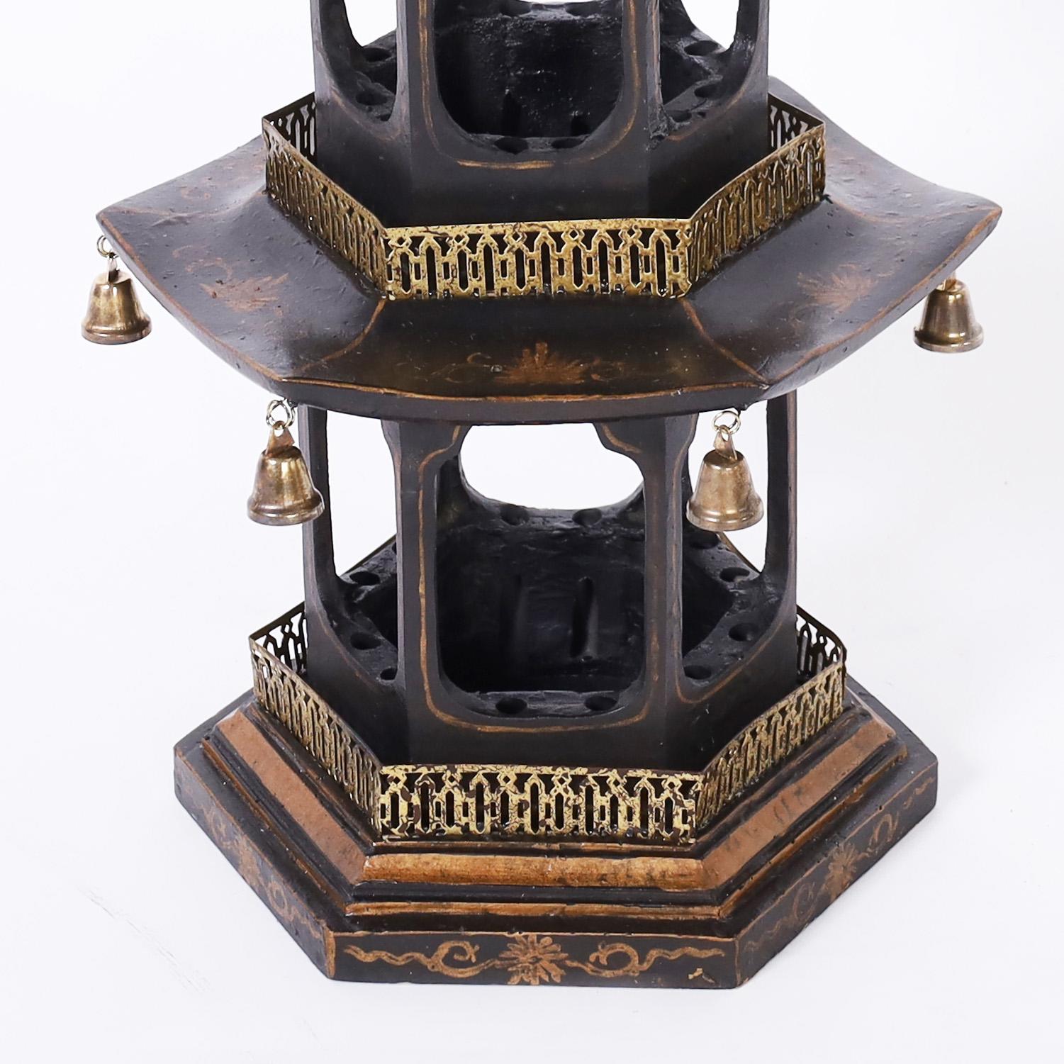 Pair of Chinese Pagoda Towers For Sale 1
