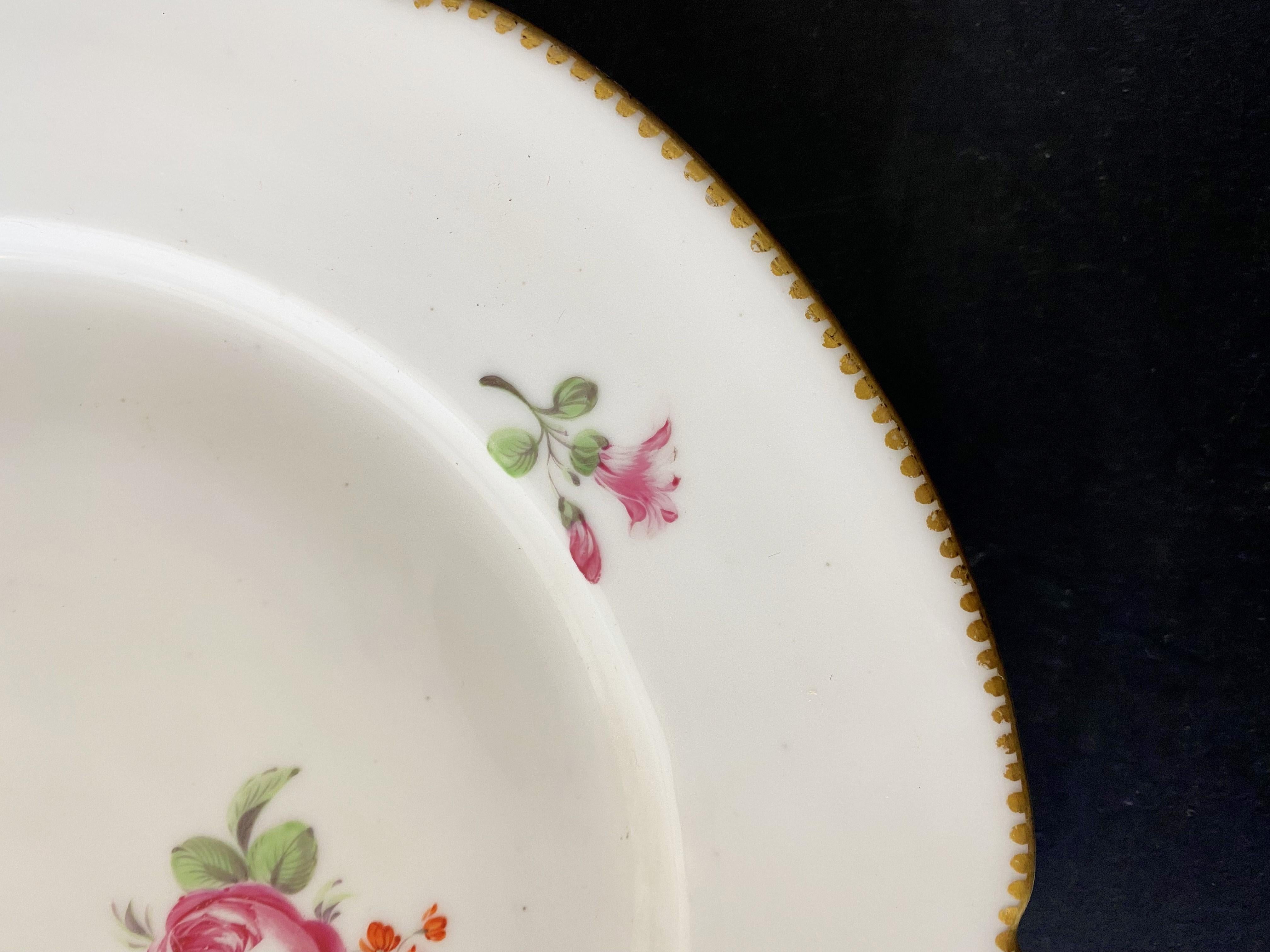 Paire d'assiettes chinoises de la Compagnie indienne de l'Inde 18ème siècle en vente 8