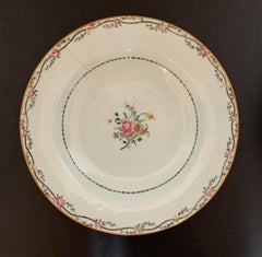 Pair of Chinese Plate India Compagny 18th Century