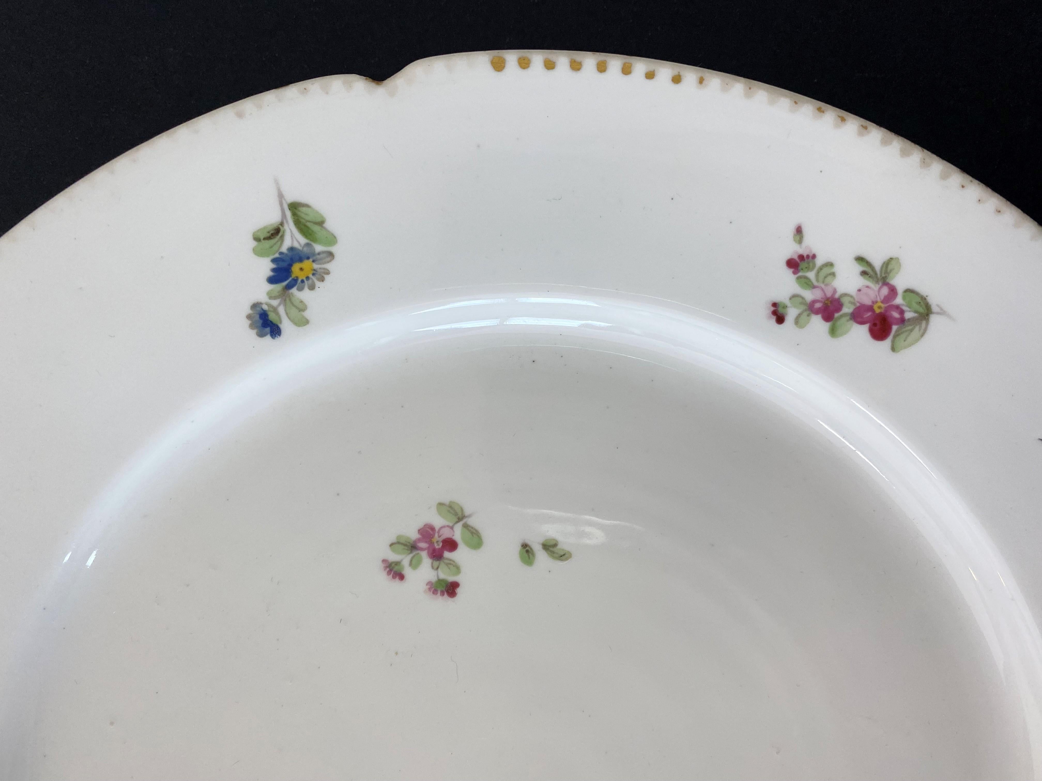Pair of Chinese Plate India Compagny 18th Century For Sale 2