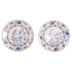 Coppia di piatti Imari Porcelain cinesi