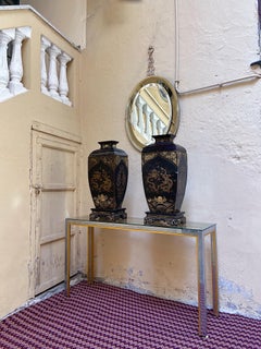 Pair of Chinese Republic Era Stacking Lacquered Box Set with Dragons, 1920s