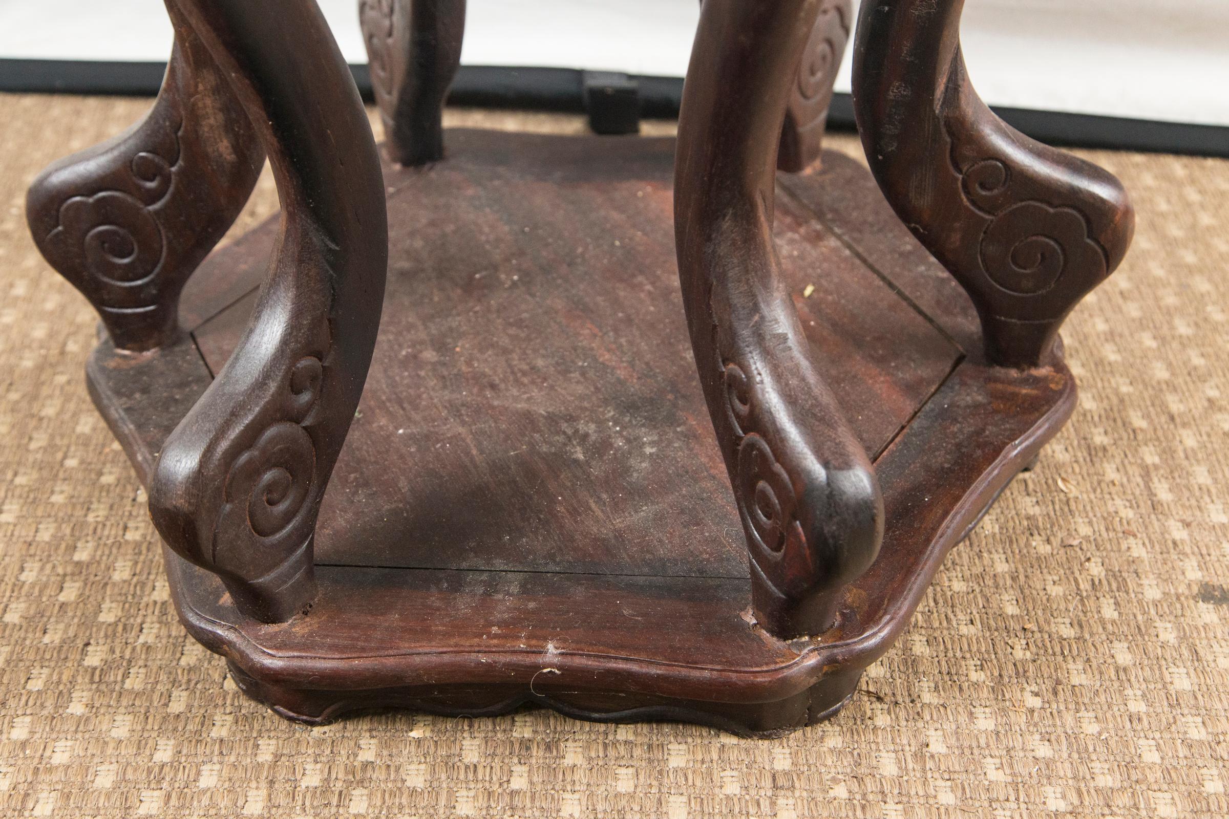 Pair of Chinese  End Tables 1