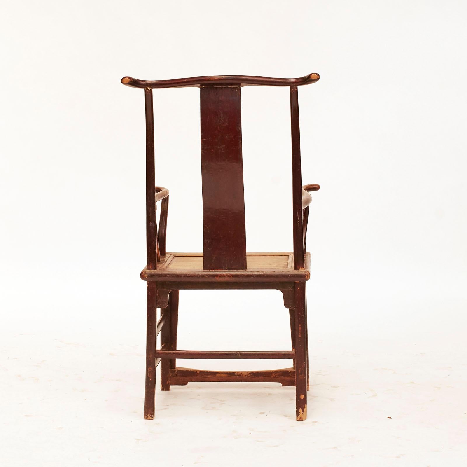 Chinois Paire de fauteuils d'érudits chinois, vers 1800 en vente
