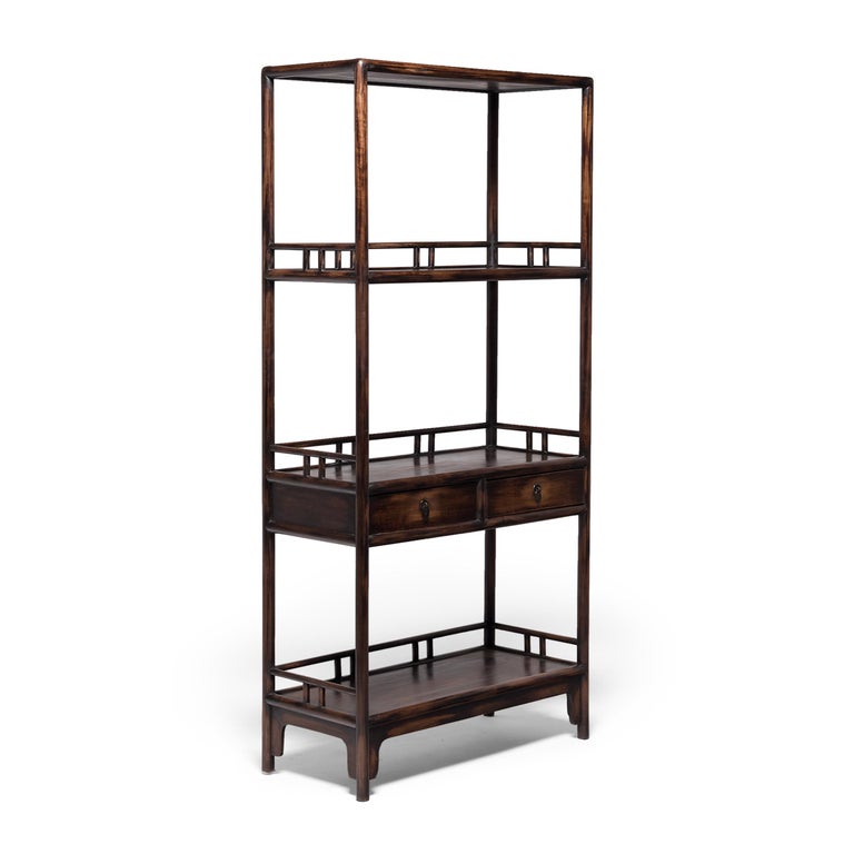 Pair of Chinese Scholars' Shelves, circa 1900 at 1stDibs chinese