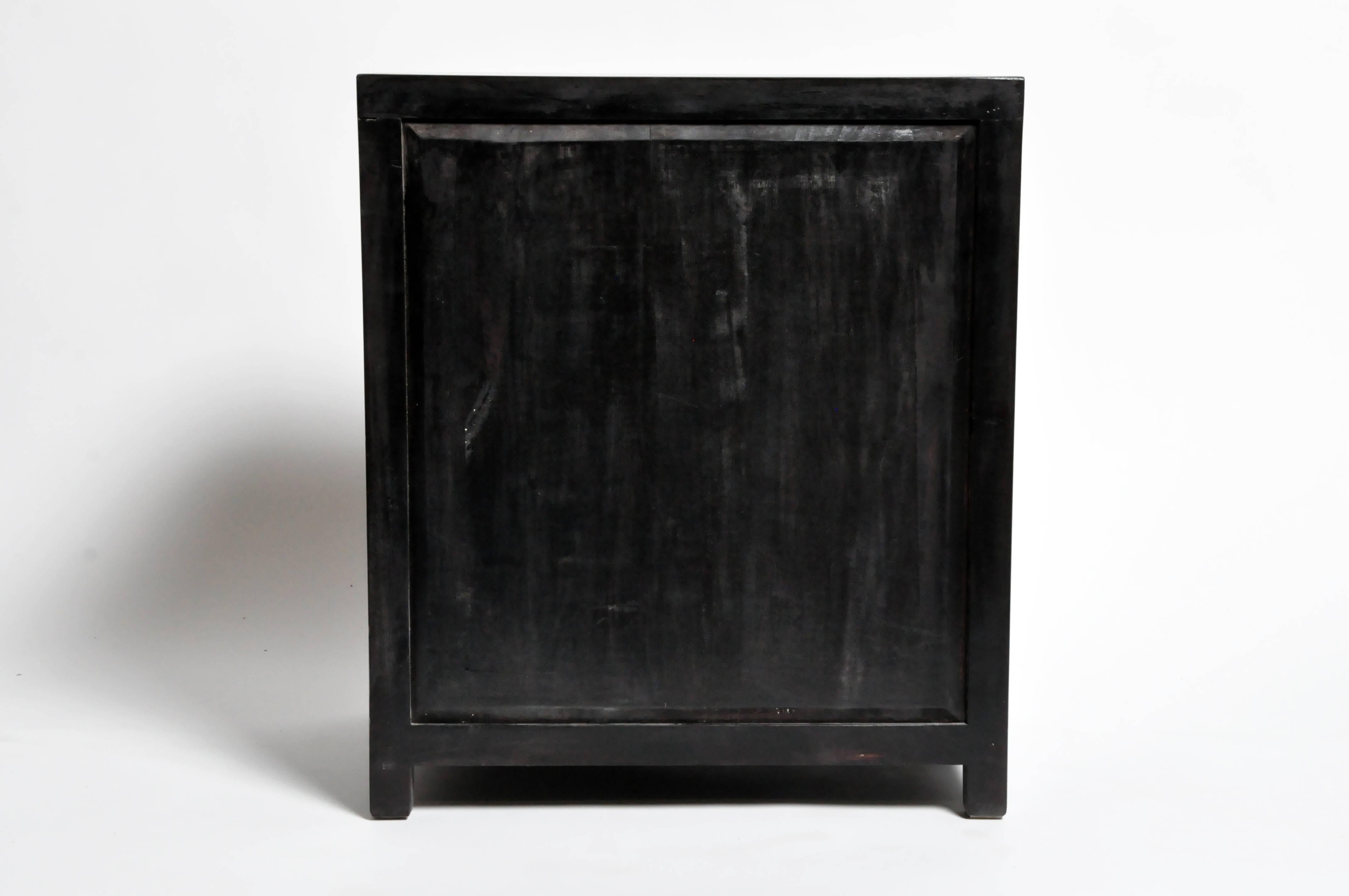 This pair of side chests are from Ningbo, China and were made from reclaimed elmwood. They both feature mortise and tenon joinery, two drawers, and a shelf below for additional storage. You can also customize a new one and make it your own. Wood,