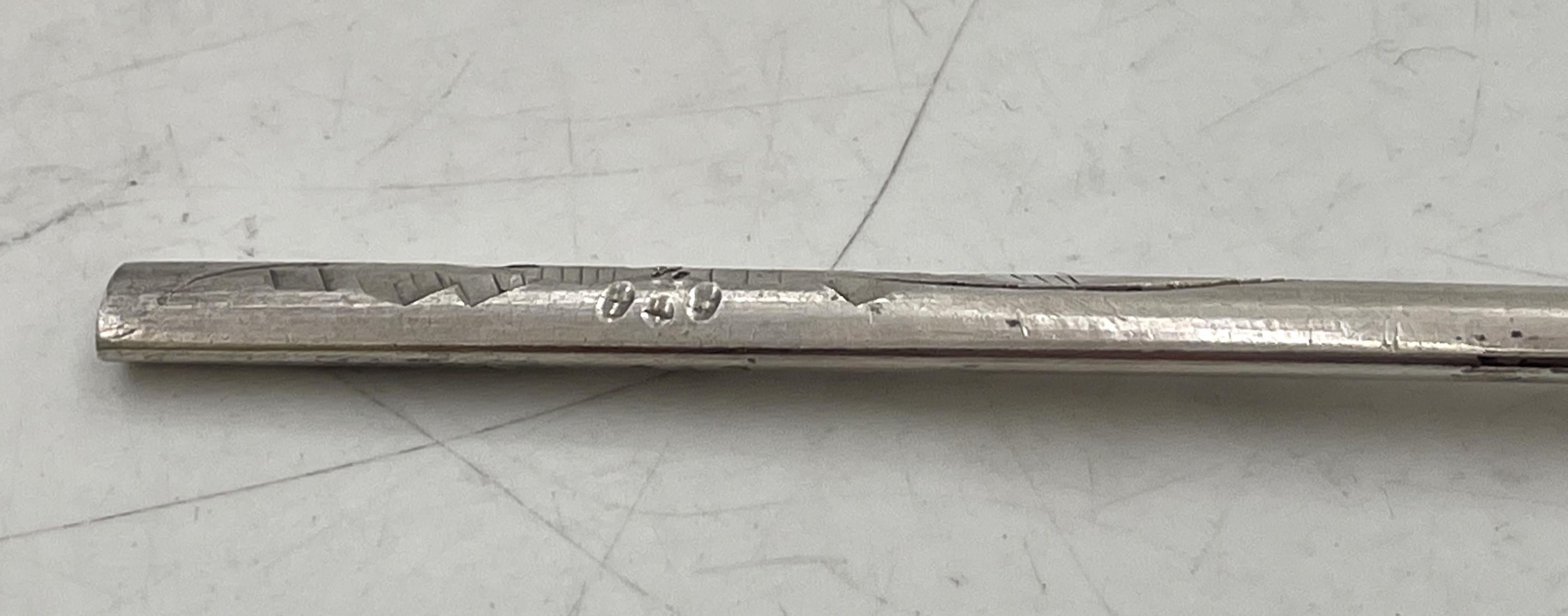 Pair of Chinese Silver Chopsticks 1