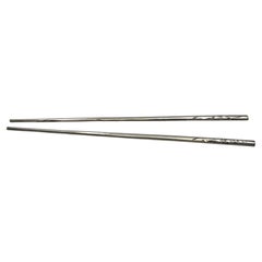 Pair of Chinese Silver Chopsticks