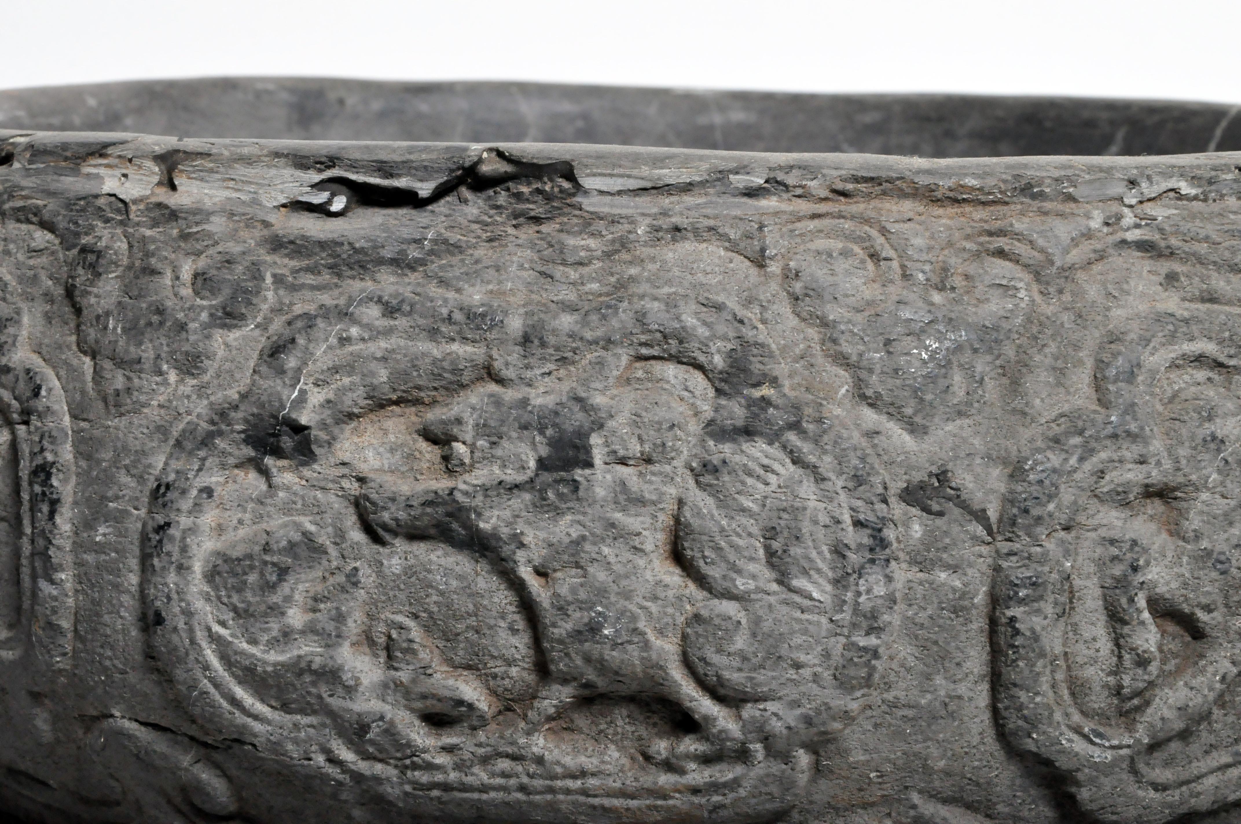 Pair of Chinese Stone Basins 4