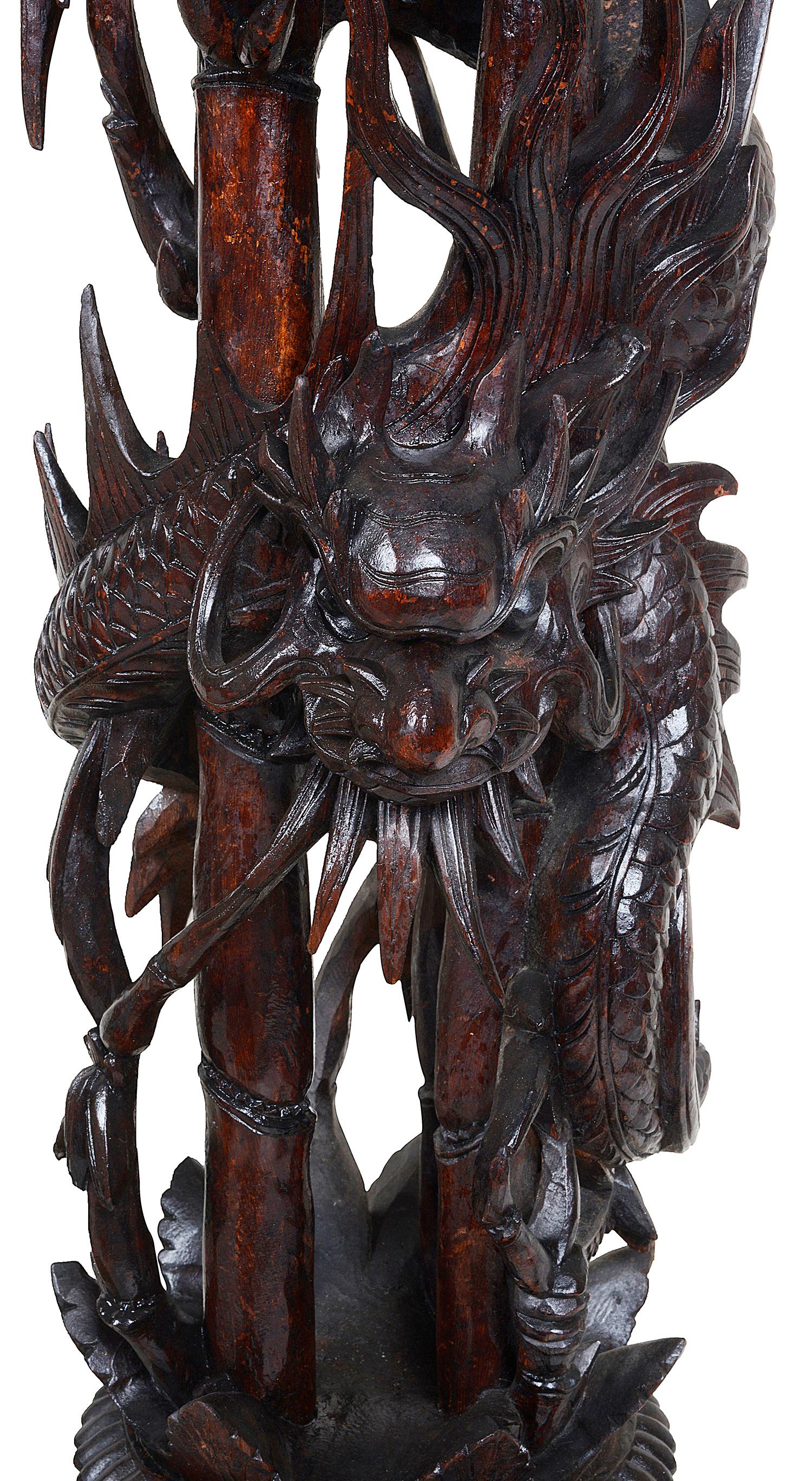 Pair of Chinese Torchas, 19th Century For Sale 3