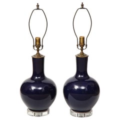 Pair of Chinese Vase Lamps