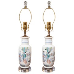 Pair of Chinese Vases as Table Lamps