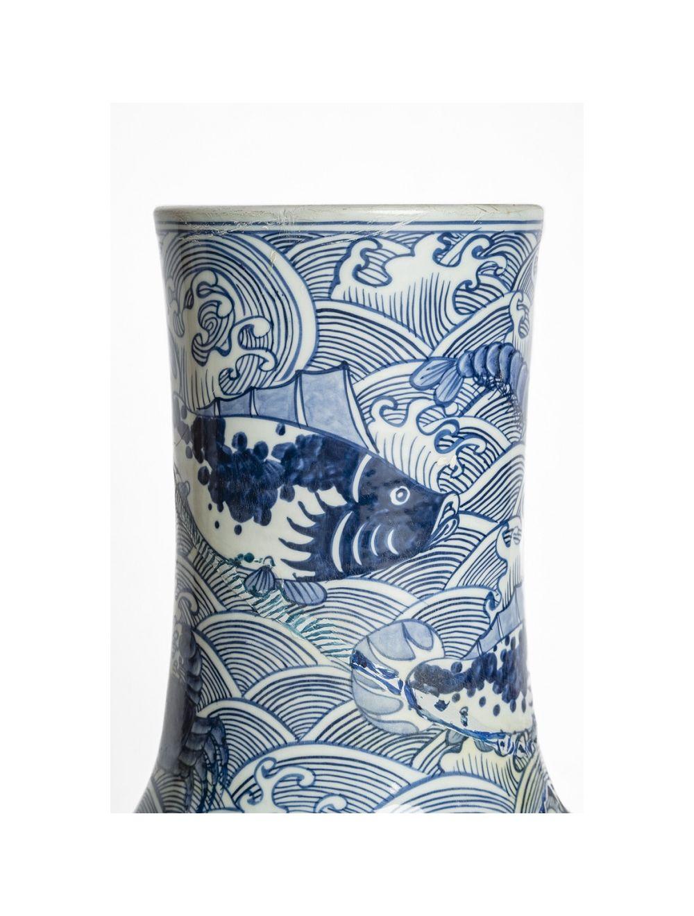 Italian Pair of Chinese Vases, China, Early 20th Century