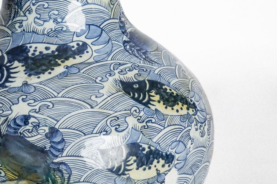 Pair of Chinese Vases, China, Early 20th Century In Good Condition In Roma, IT