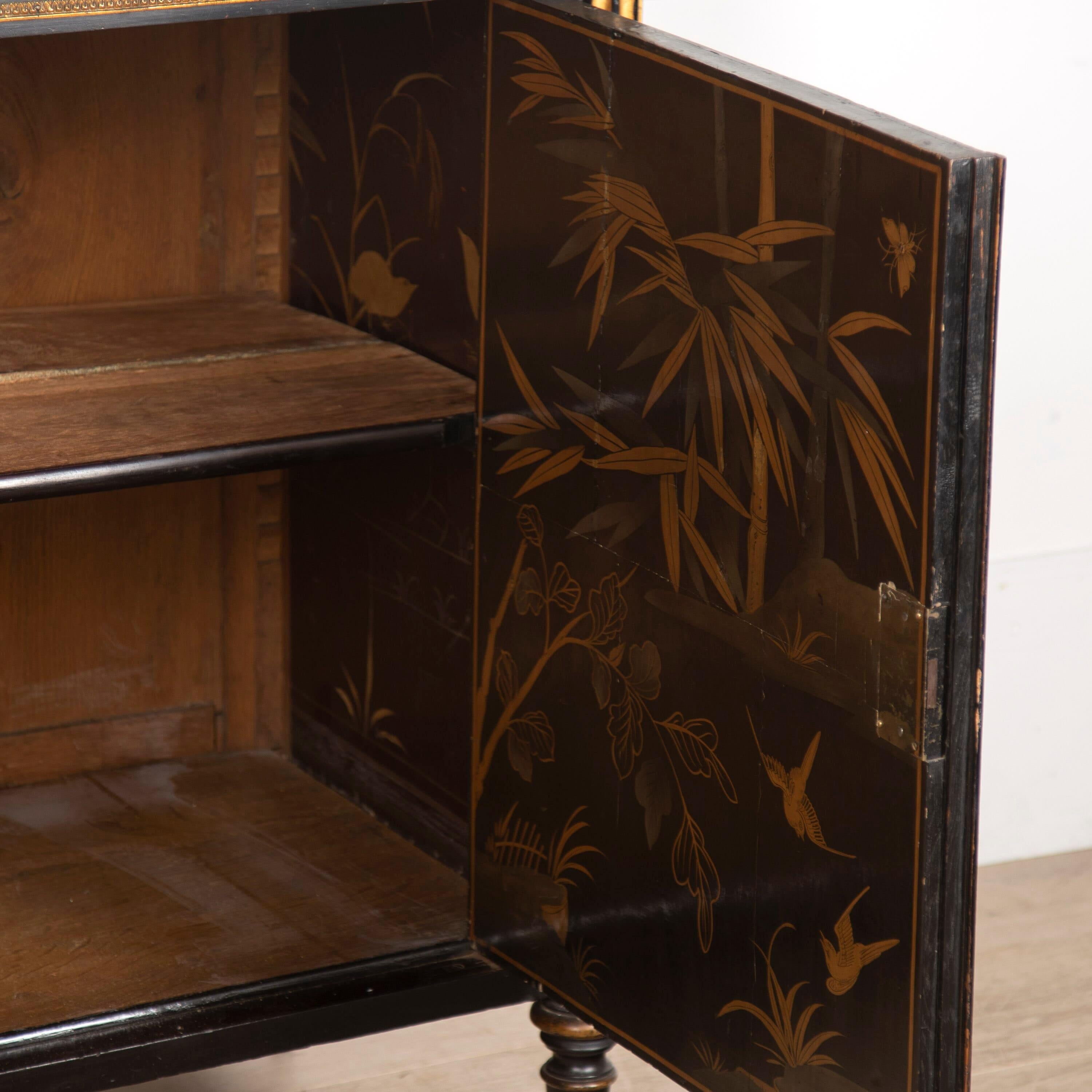 Pair of Chinoiserie Directoire Cabinets 4