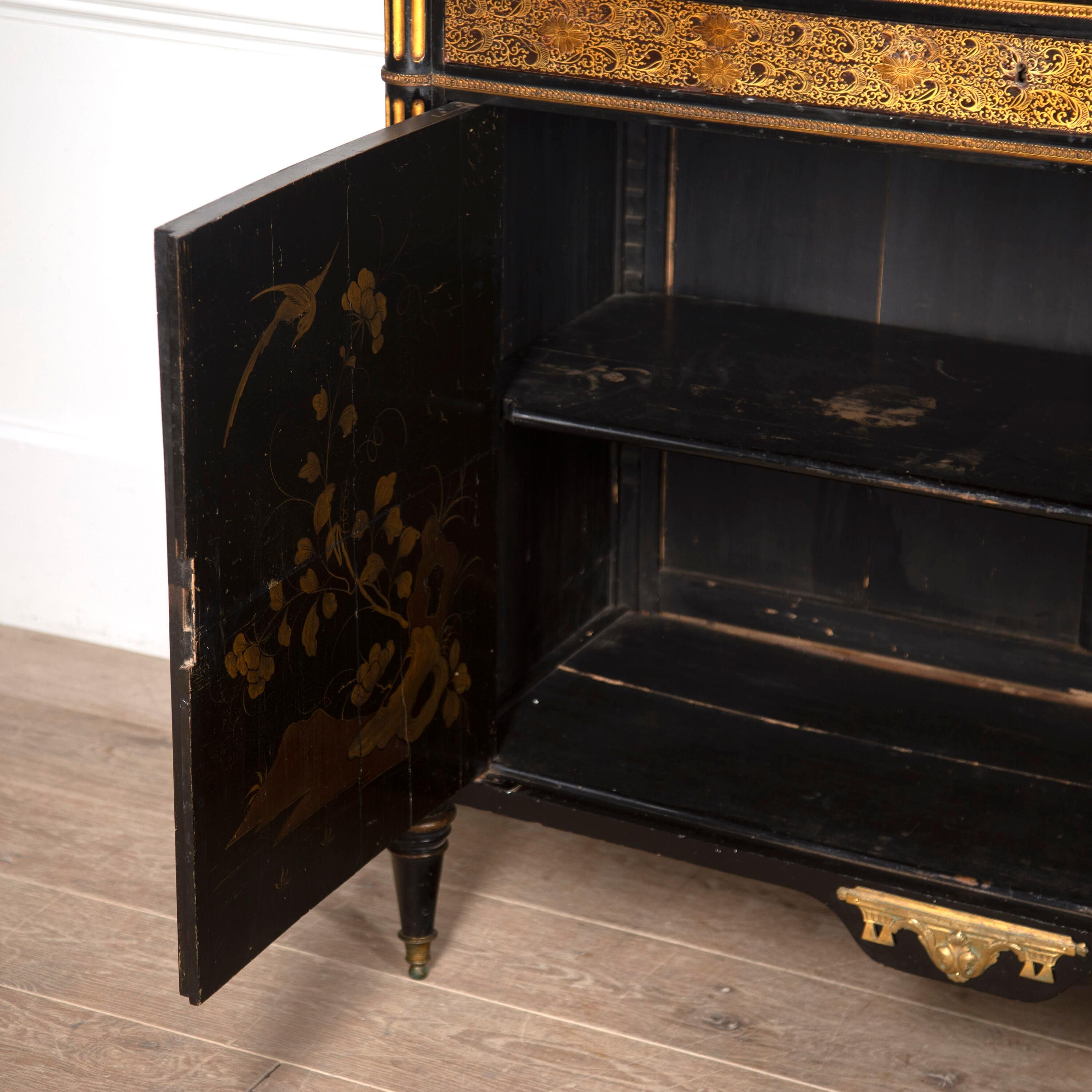 Pair of Chinoiserie Directoire Cabinets 6