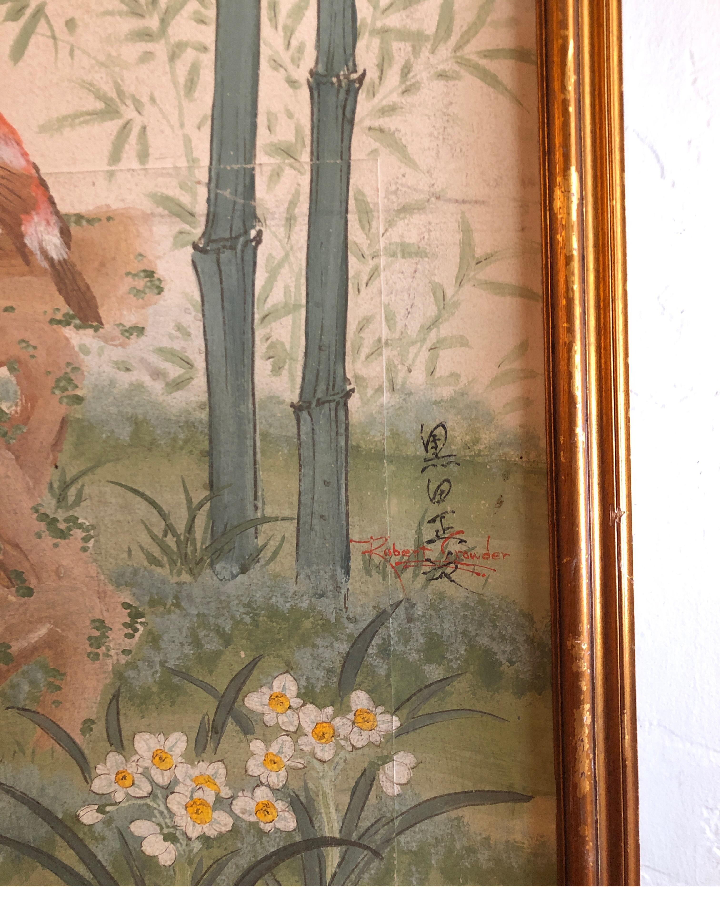 chinoiserie art panels