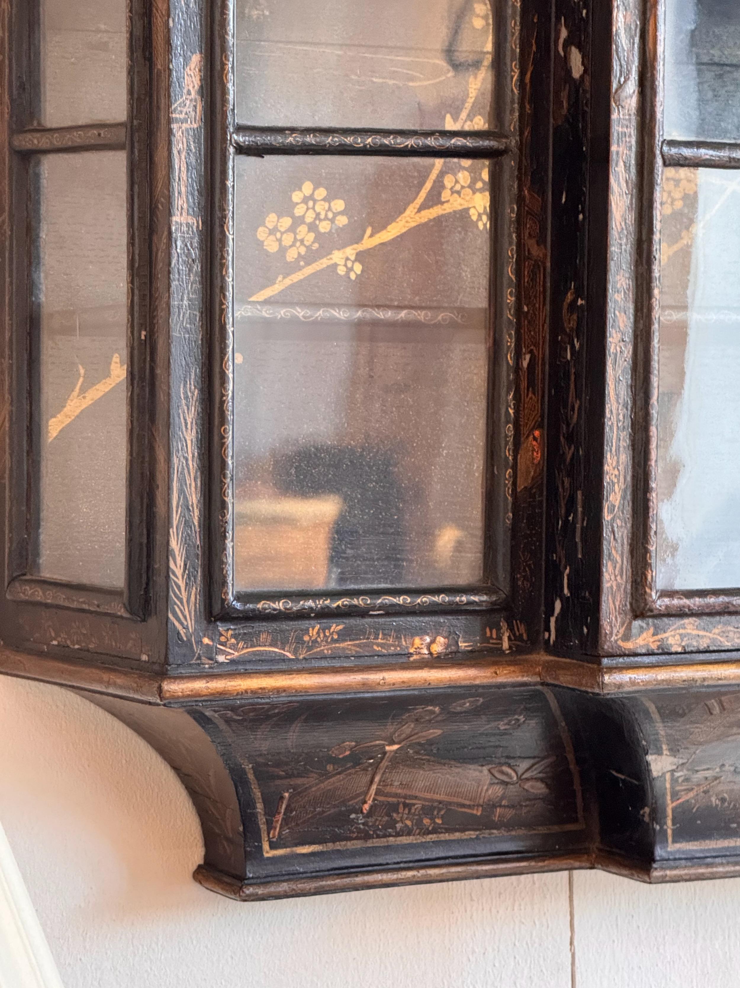 Pair of Chinoiserie Hanging Cabinets 1