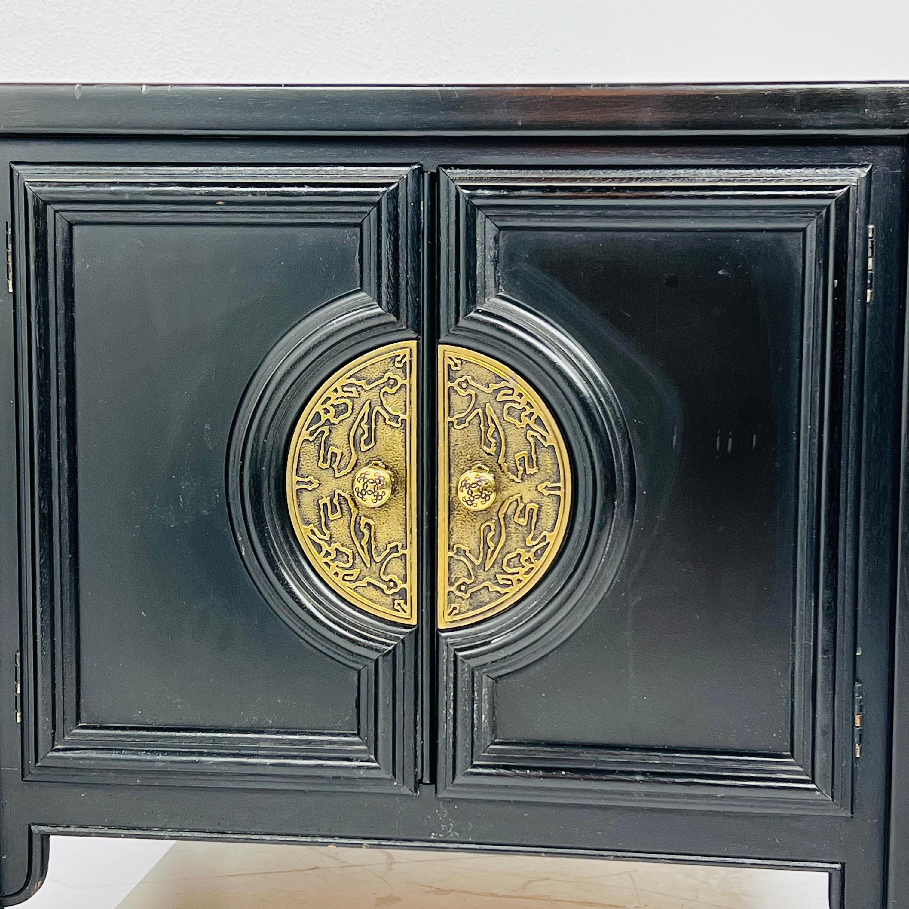 Pair of Chinoiserie Nightstands by Century Furniture 11