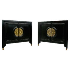 Pair of Chinoiserie Nightstands by Century Furniture