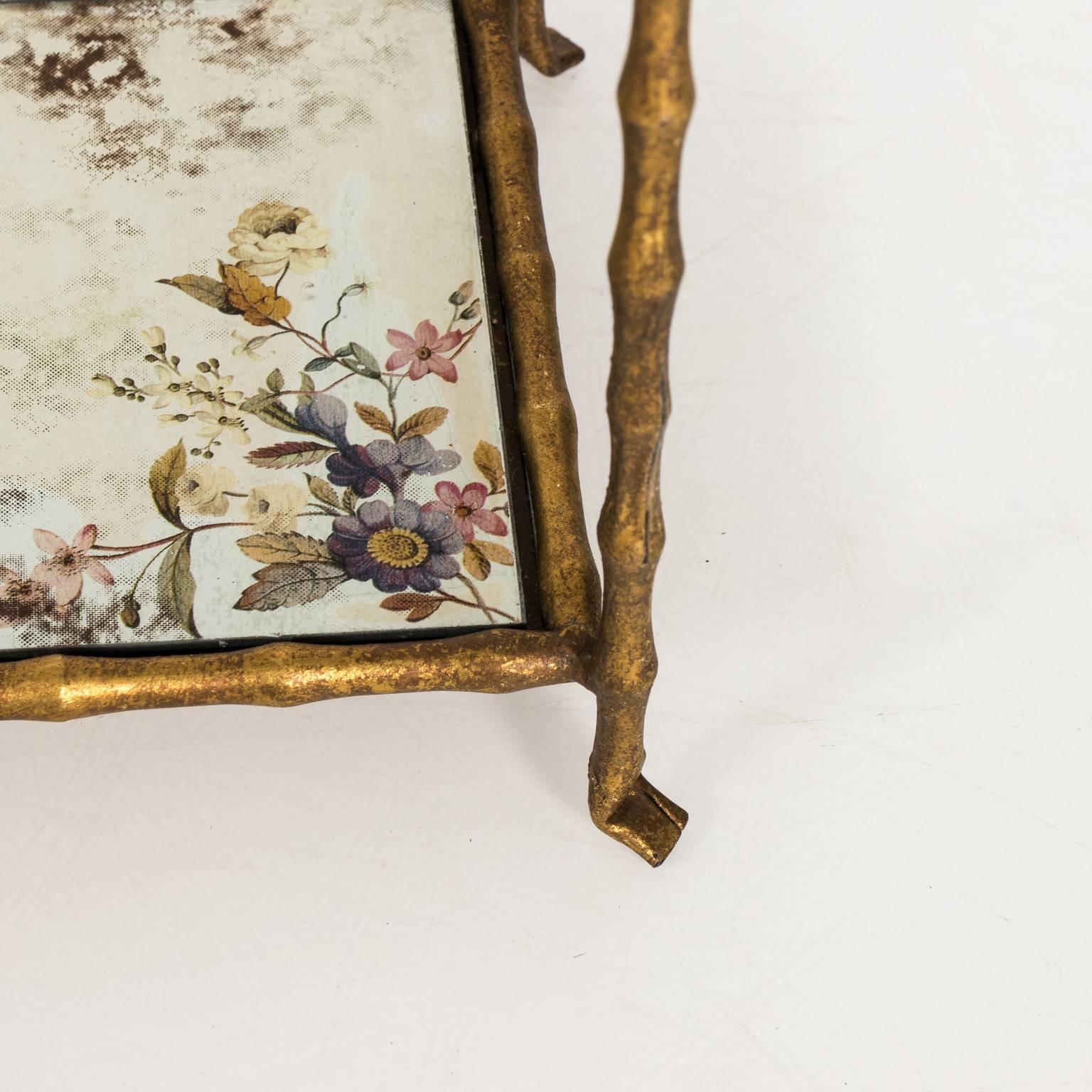 20th Century Pair of Chinoiserie Style Candleholders