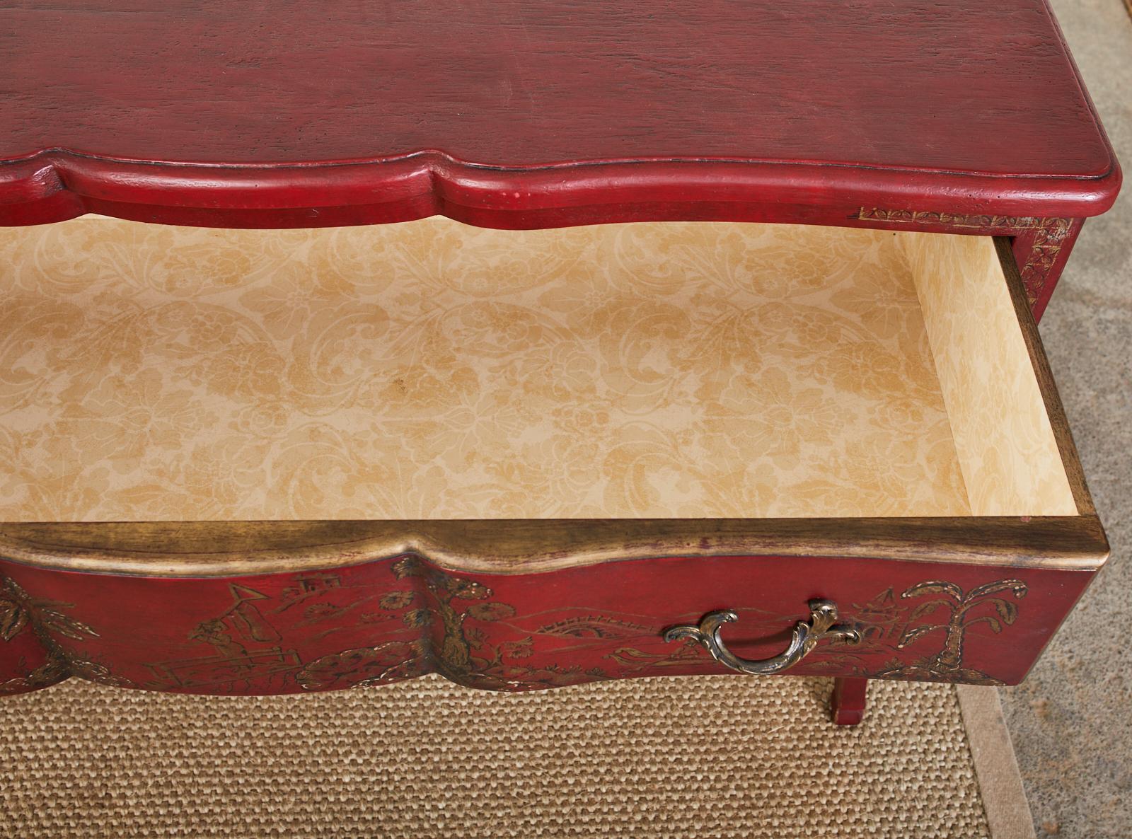 Pair of Chinoiserie Style Lacquered Chests by Amy Howard 7